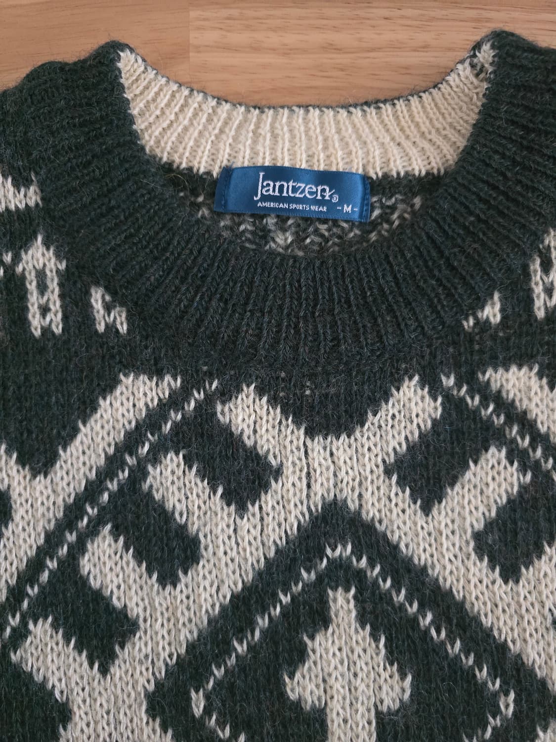 Jantzen 빈티지 울마크 에스닉 니트 상품이미지2