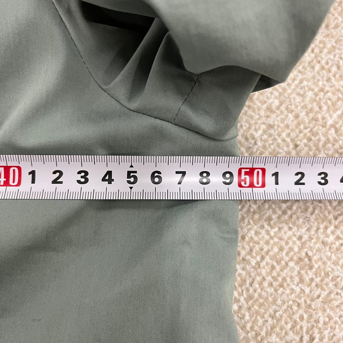 01 새상품 올리브데올리브 트렌치코트 0223M1 상품이미지6