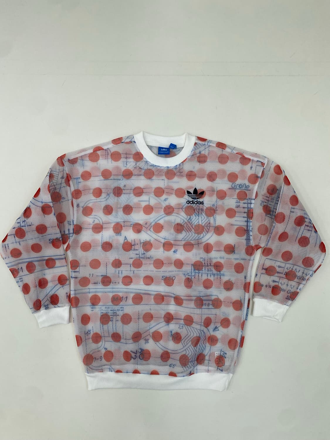 아디다스 오사카 메쉬 맨투맨 85 (오버핏) 상품이미지1