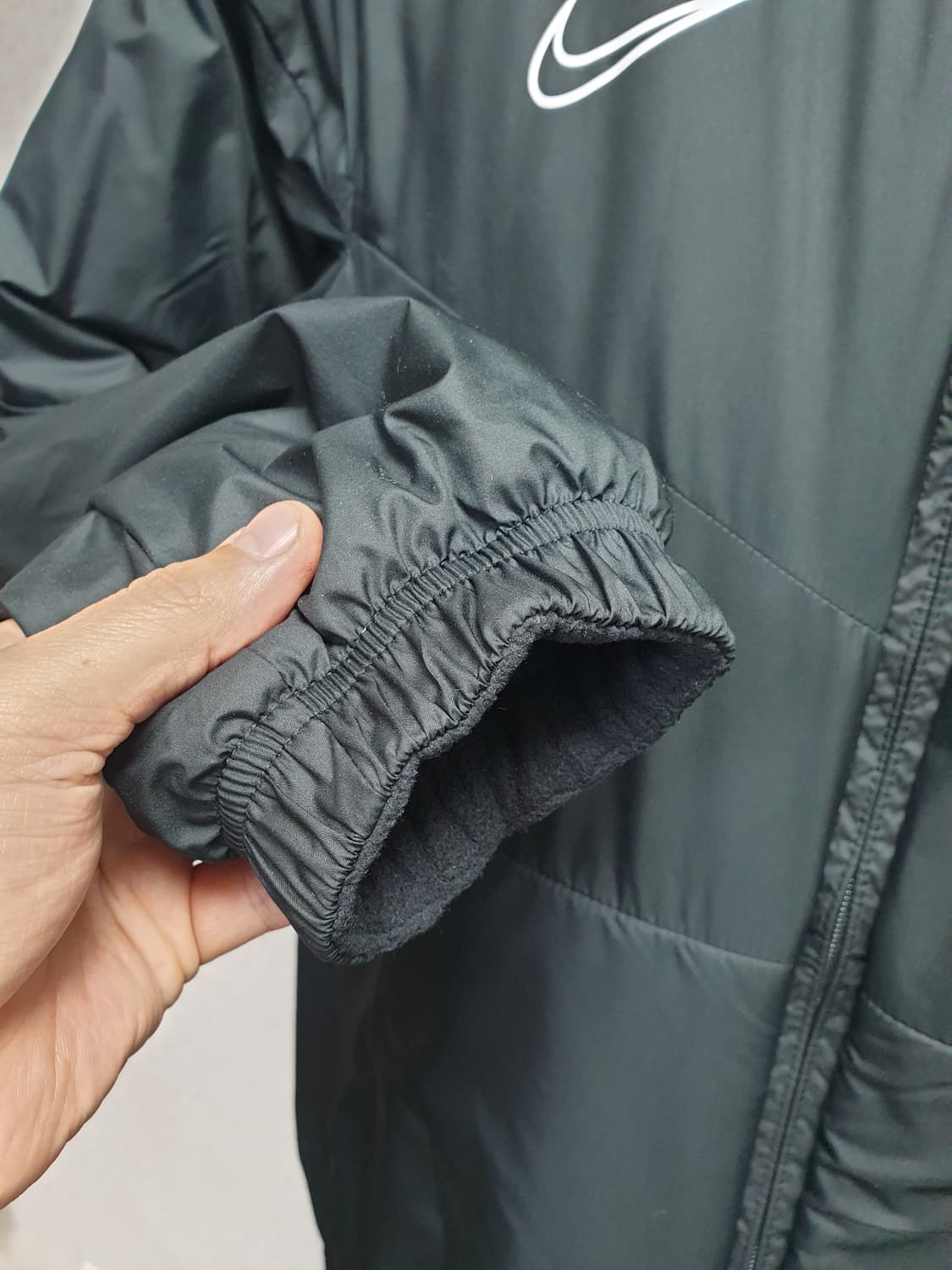 [남95~100] 나이키 드라이아카데미 후드패딩 블랙 상품이미지5