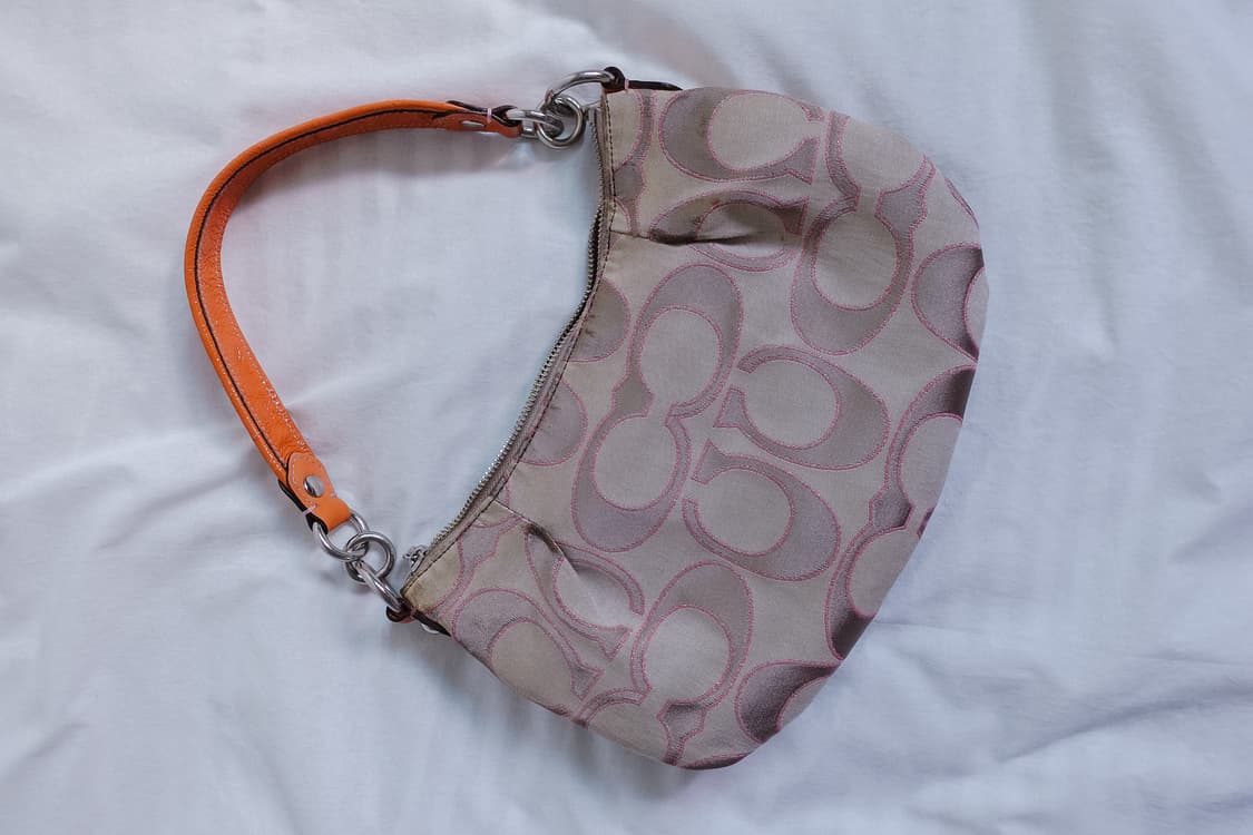 coach pink stitch bag 상품이미지3