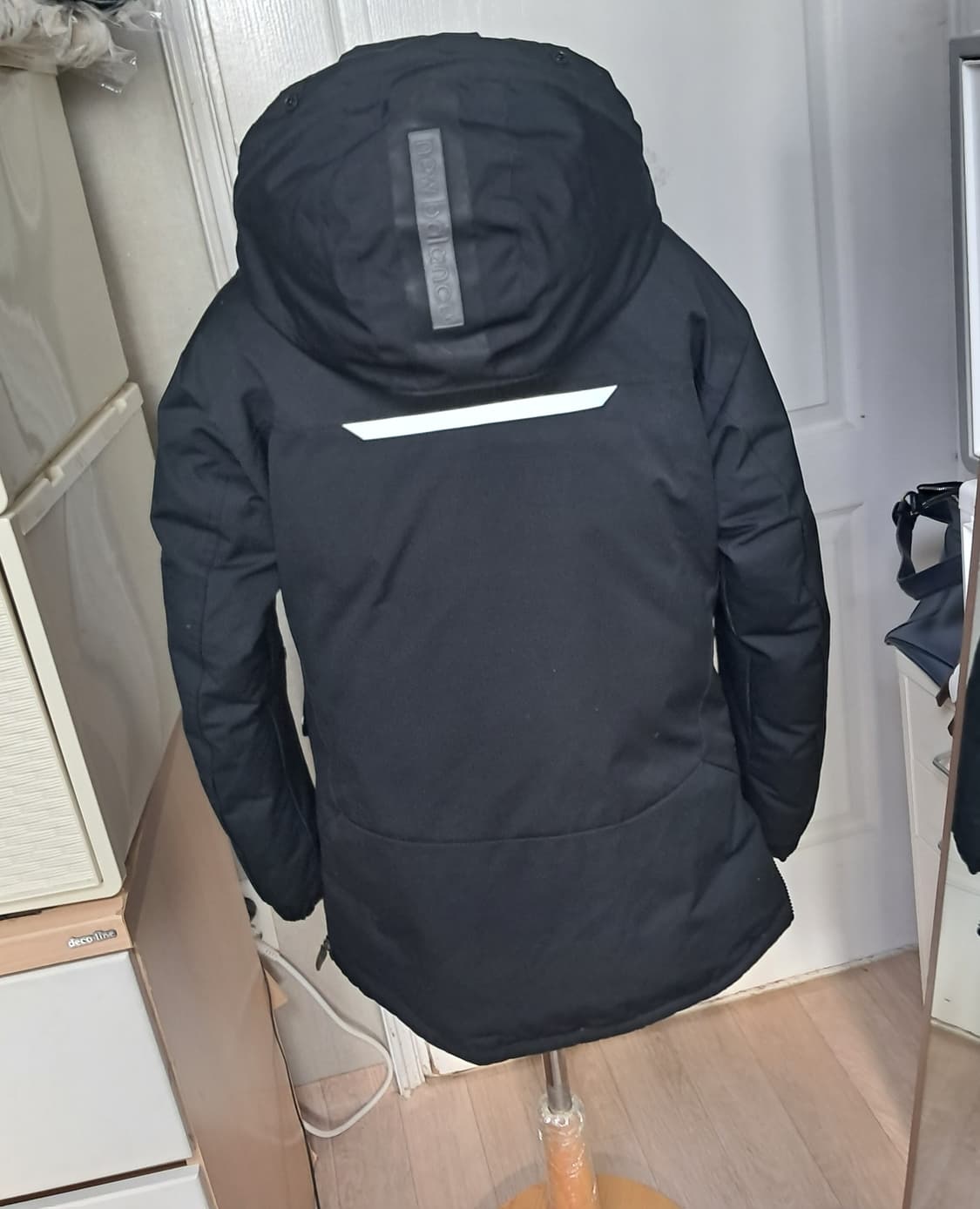 뉴발란스 패트롤 패딩 구스다운 90(M)약55~66 상태상급 상품이미지2