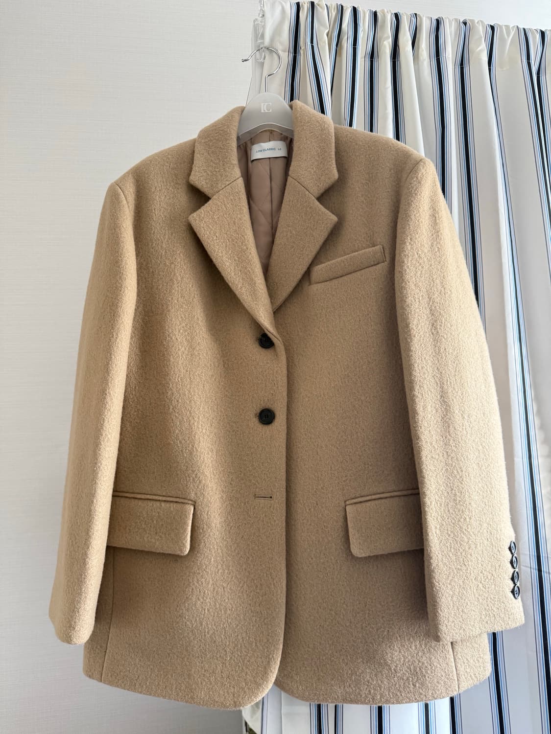 로우클래식 ALPACA WOOL BLAZER COAT - L사이즈 상품이미지1