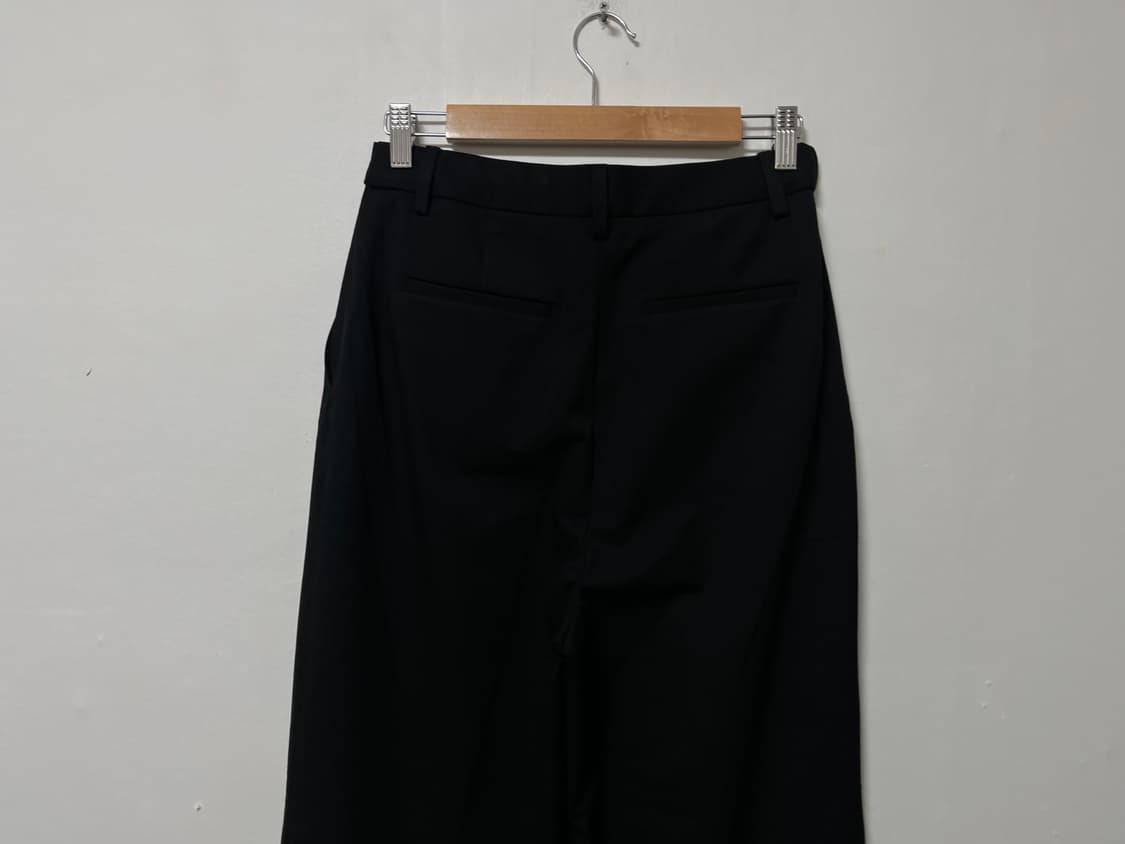 27 무신사스탠다드 스판 와이드 슬랙스 바지 정품 상품이미지4