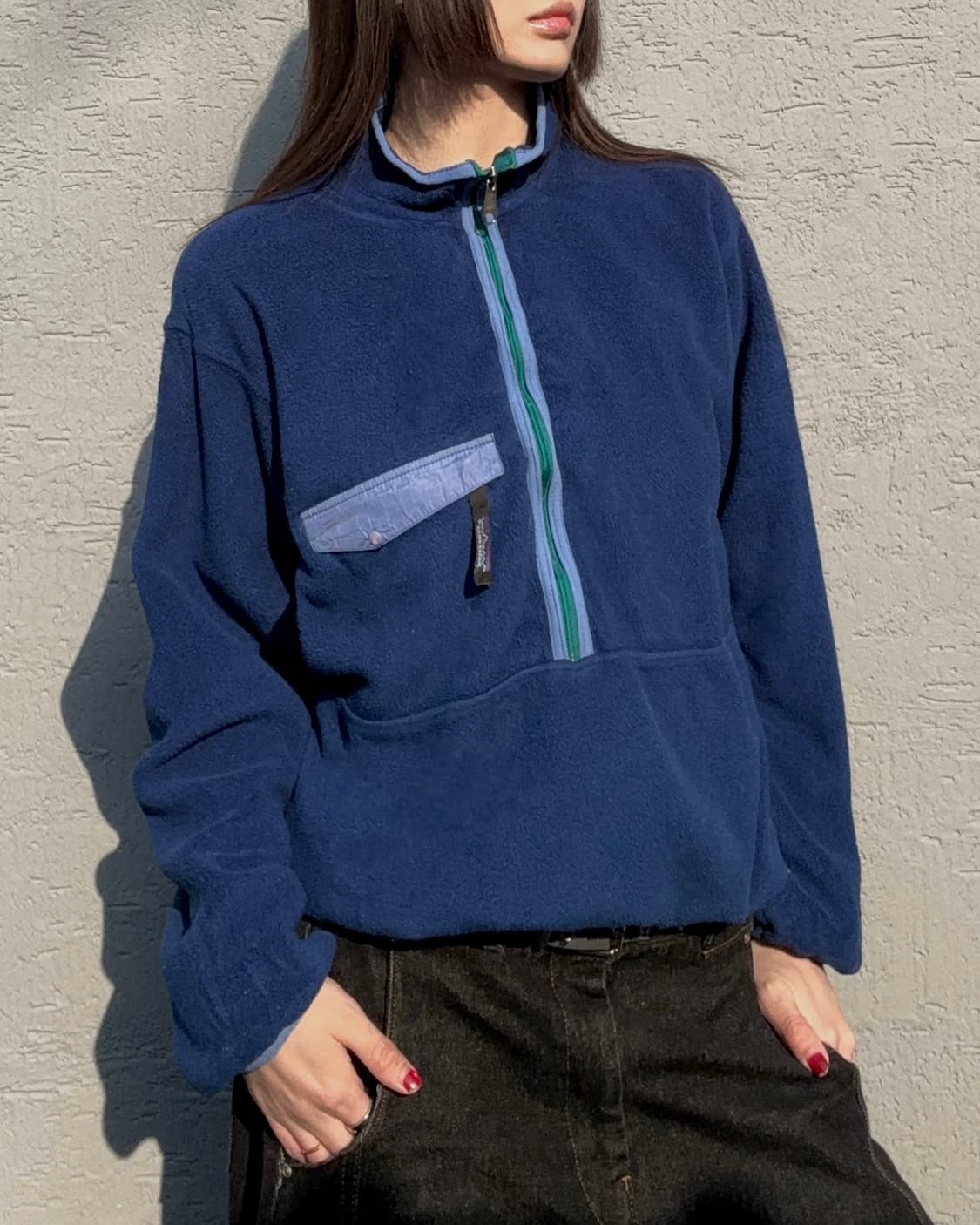 90s vintage Patagonia fleece pullover 상품이미지2