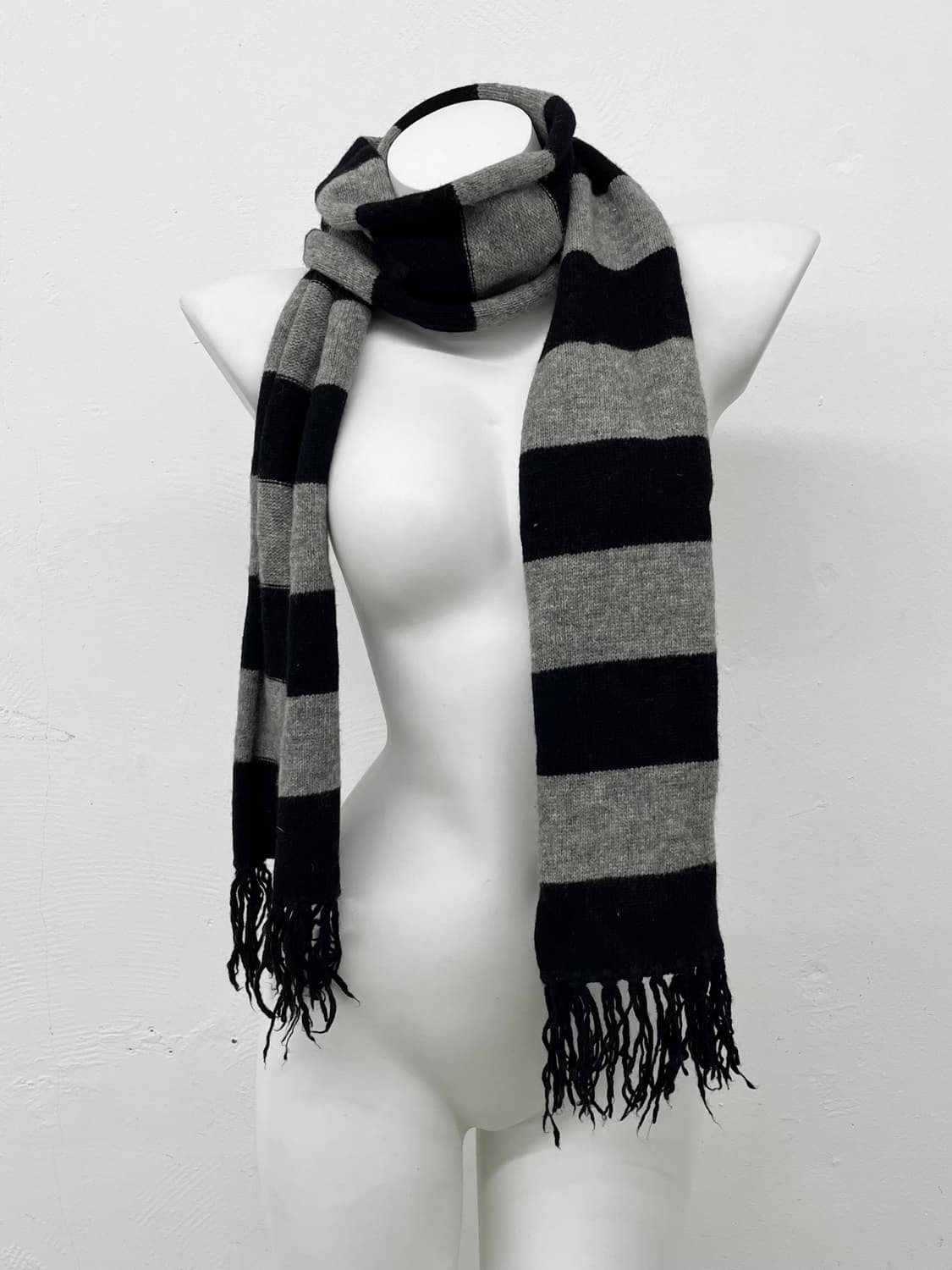 스트라이프 울 코지 머플러  상품이미지3