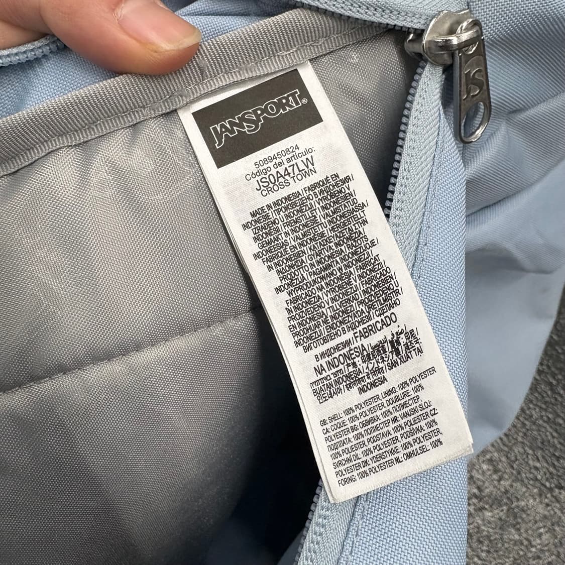 잔스포츠 백팩하늘 상품이미지4