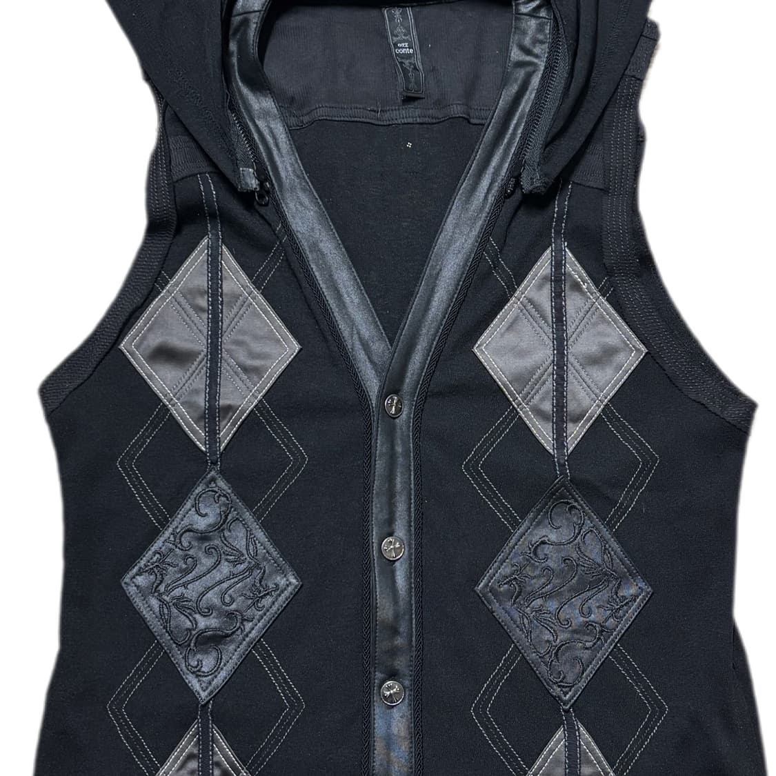 Ozz Conte Ozz on 오즈온 고스 펑크 슬리브리스 베스트 상품이미지2