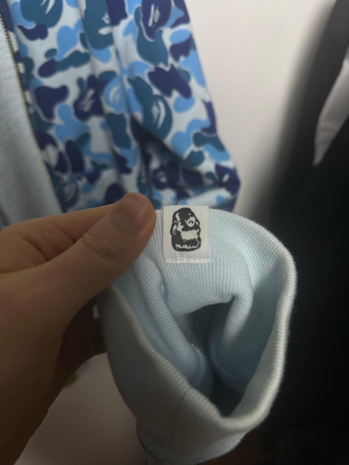 베이프 후드집업 xl 상품이미지5