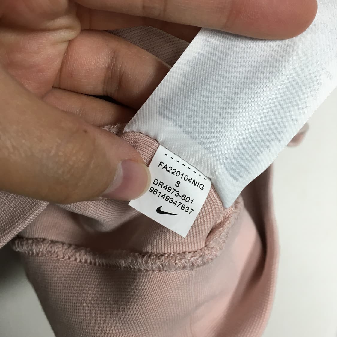 NIKE 나이키 우먼스 테크 후드 티셔츠 S 상품이미지4