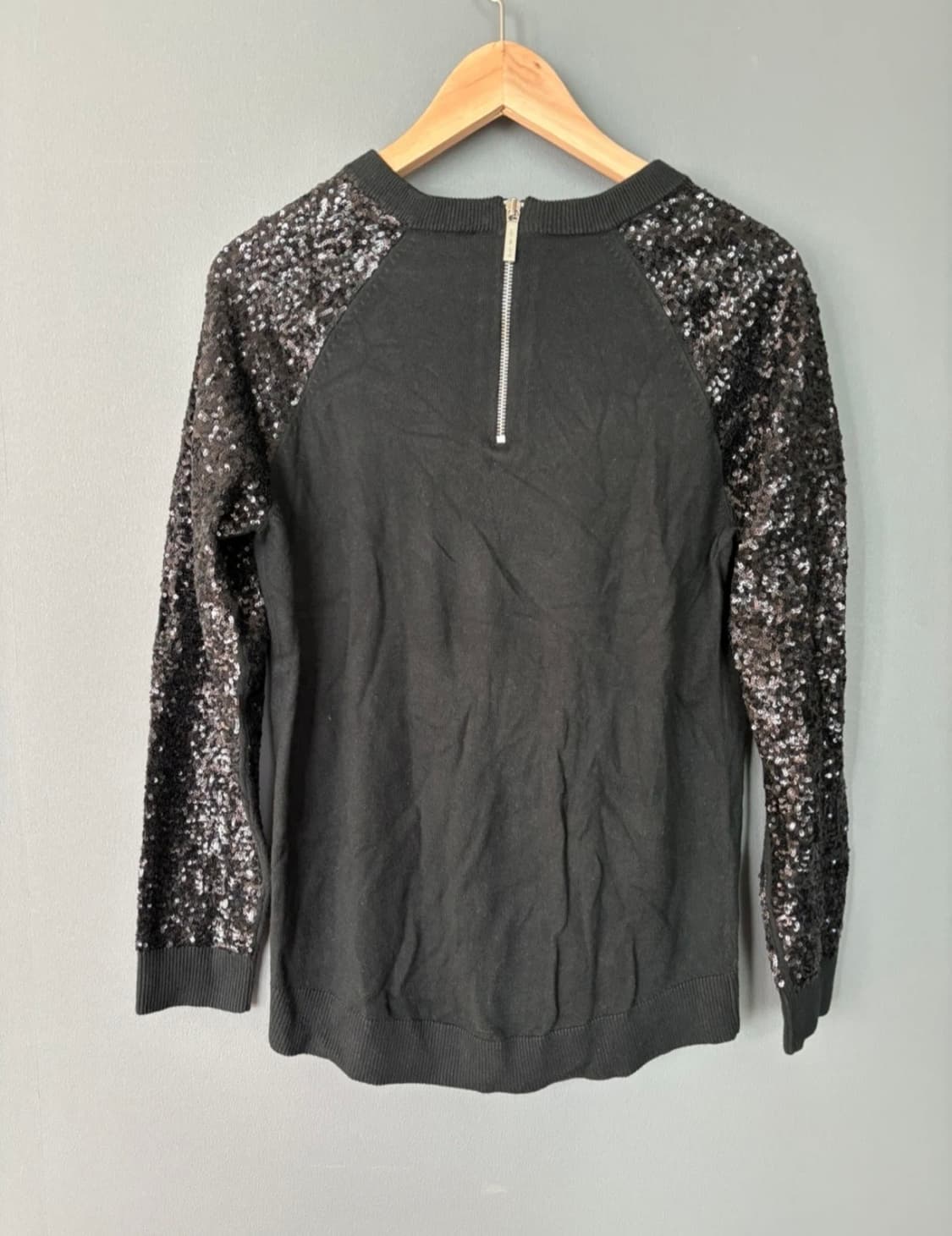 마이클 마이클코어스 스팽글 블랙 니트 S 상품이미지4