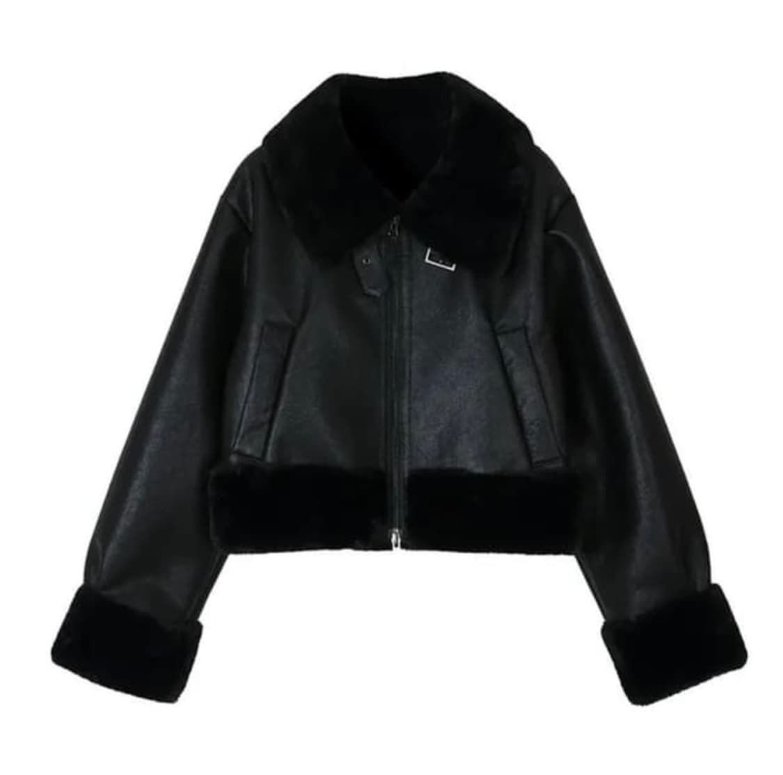 보헤미안서울 하이넥 무스탕 23fw 상품이미지1