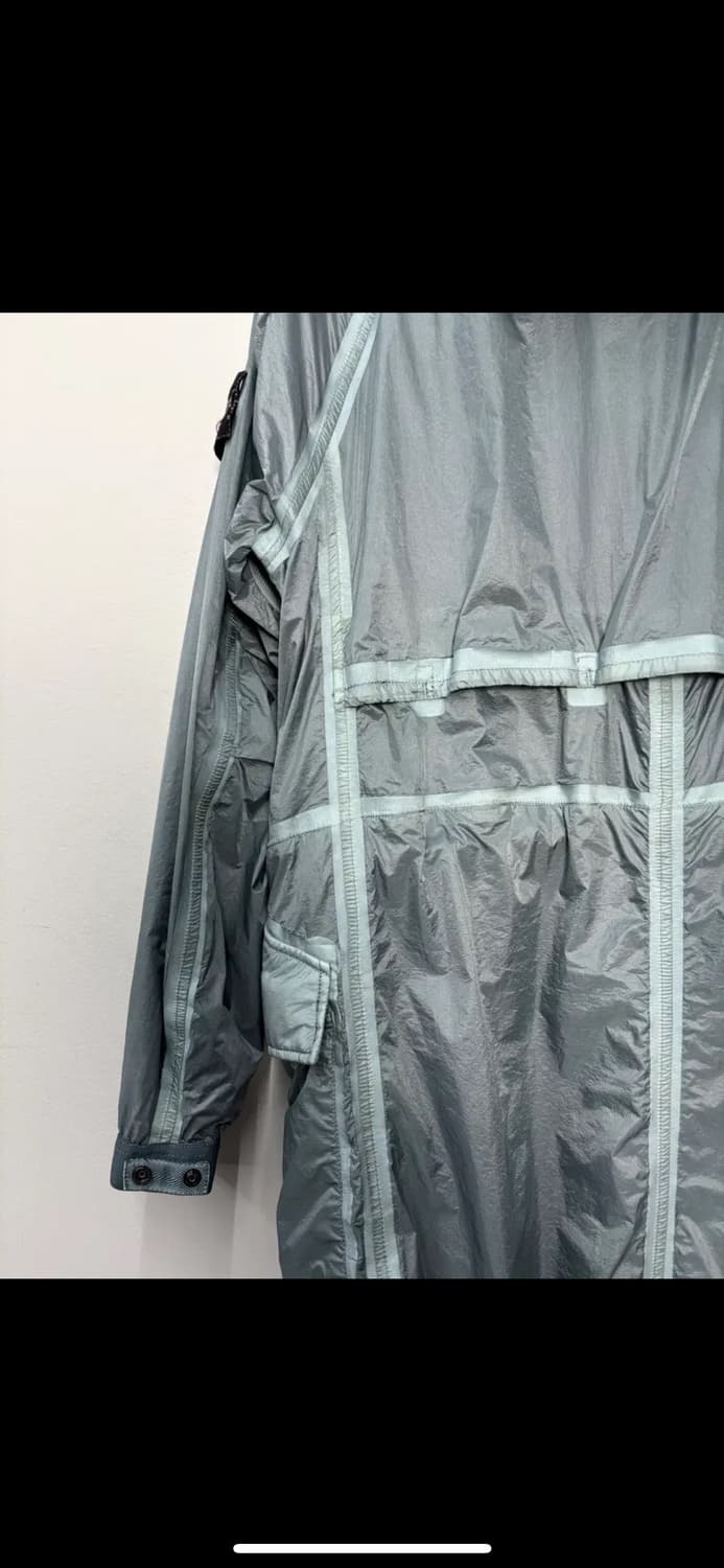 스톤아일랜드 와펜 나일론 트렌치 자켓 H2326 상품이미지10