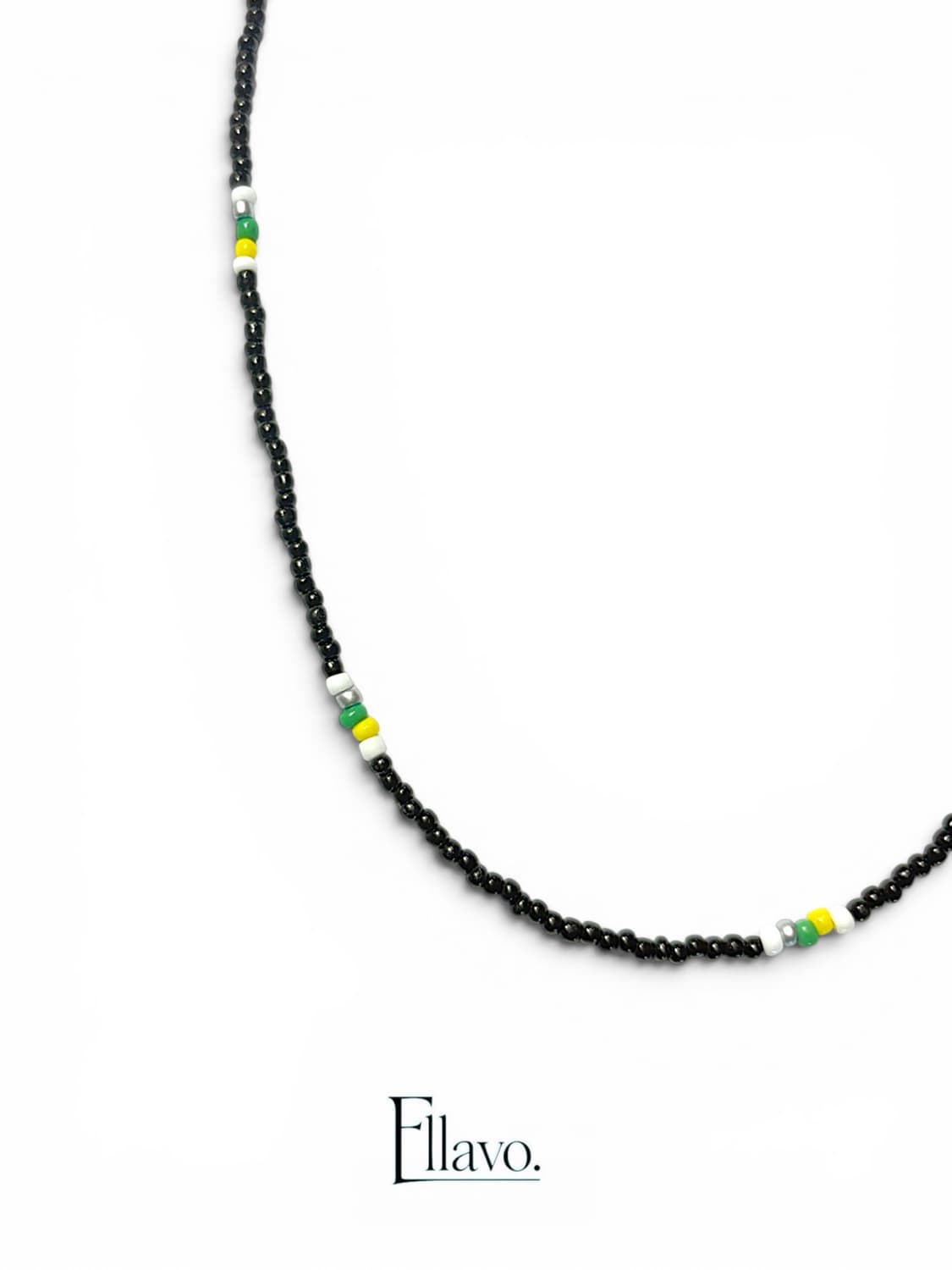 Ellavo Indian Yellow Beads Necklace 상품이미지4