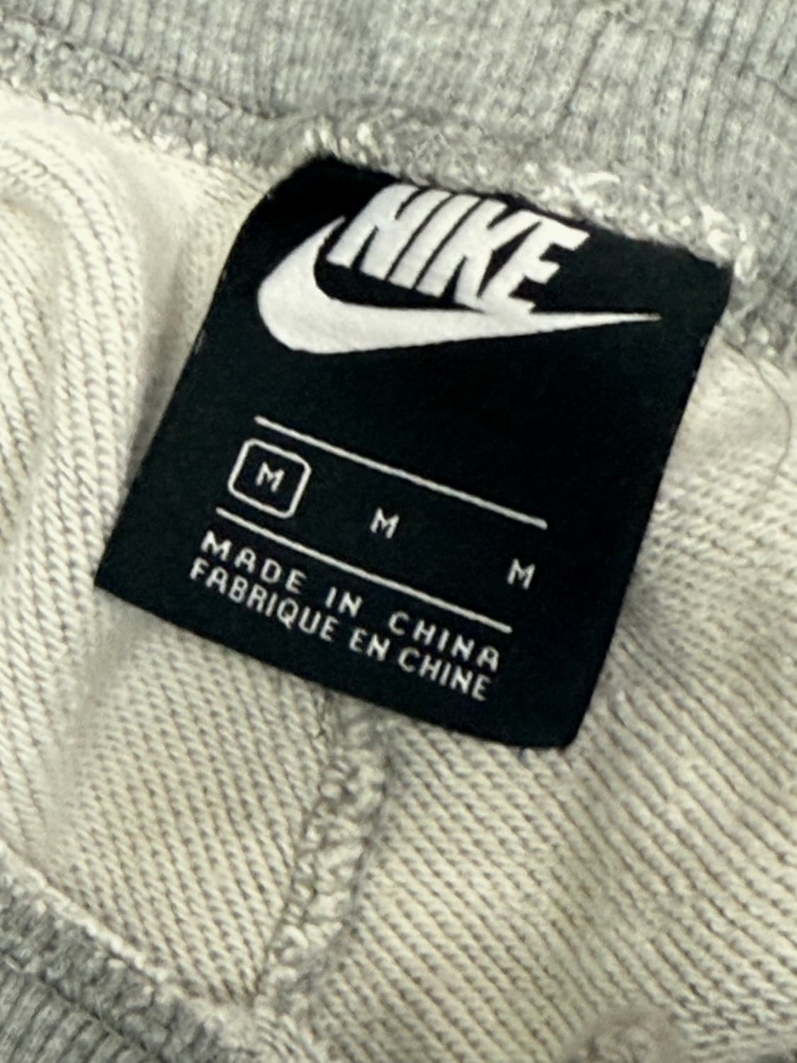 (M) 나이키 스우시 조거 팬츠 그레이 상품이미지3