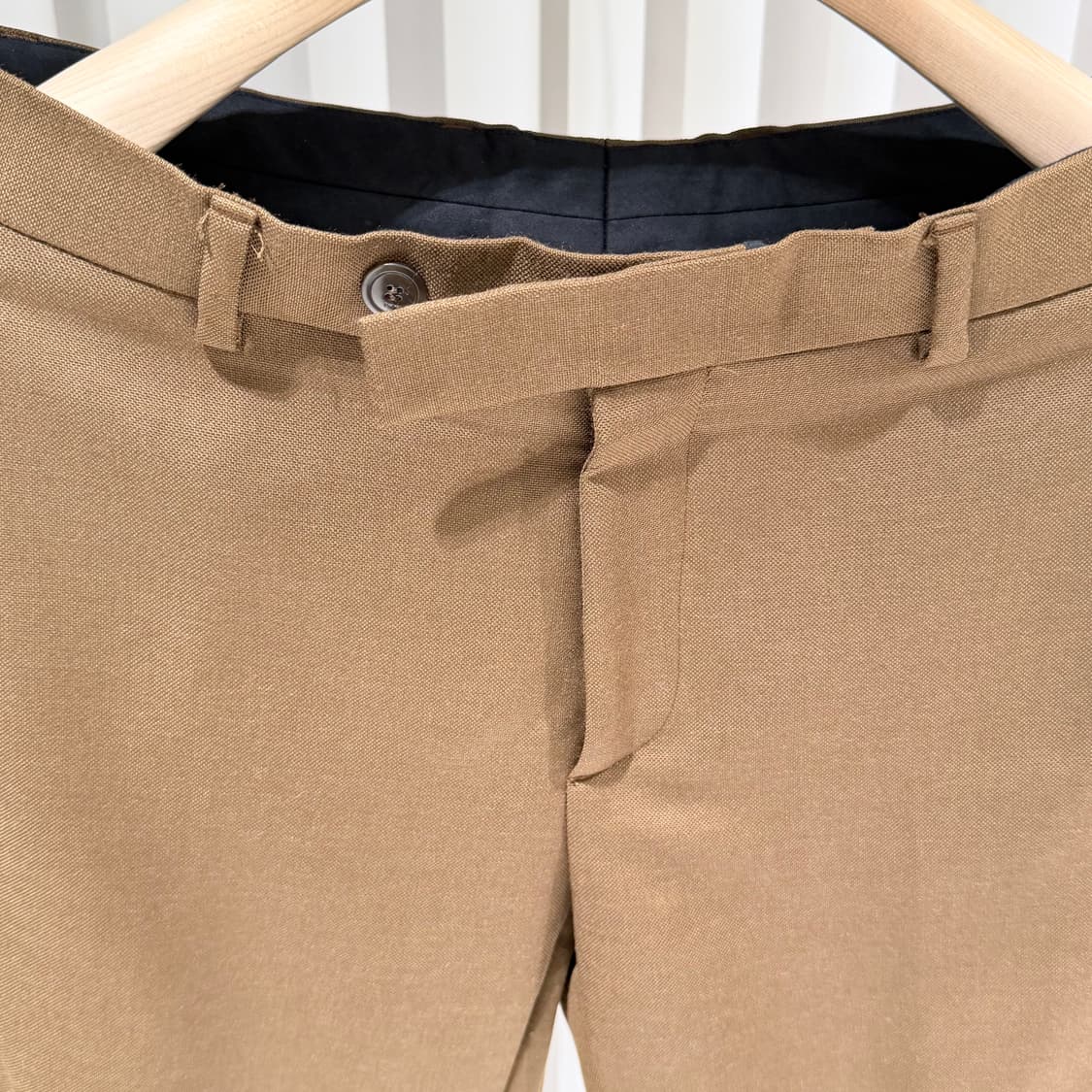 52 / 48 디올 브라운 울 혼방 벨트 남성 정장 셋업 상품이미지7