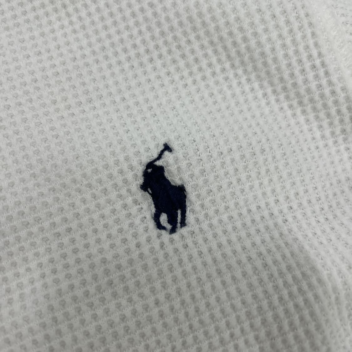 폴로 랄프로렌 와플 롱슬리브 화이트 L 상품이미지3