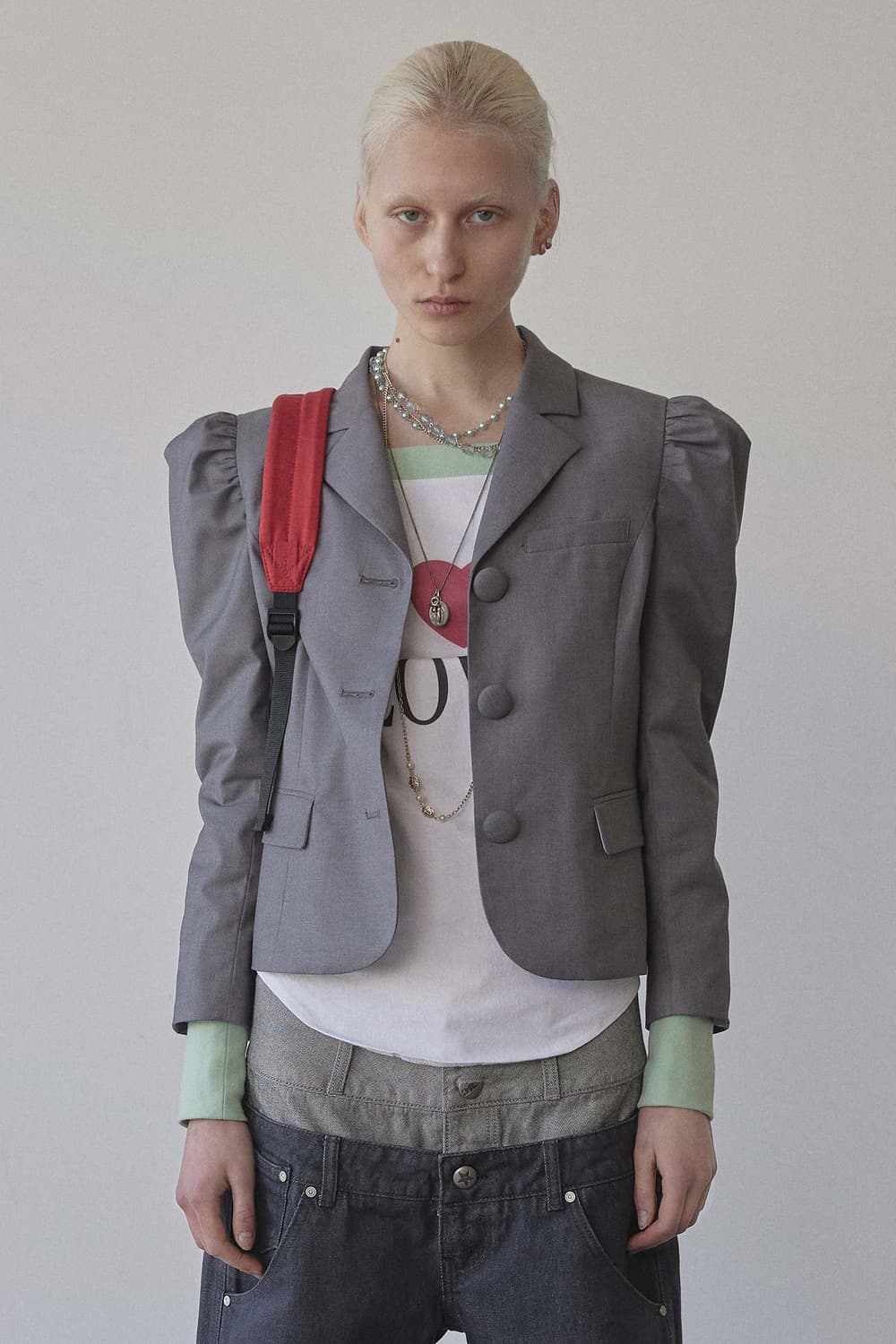 스컬프터 Puff Tailored Jacket Gray 상품이미지1