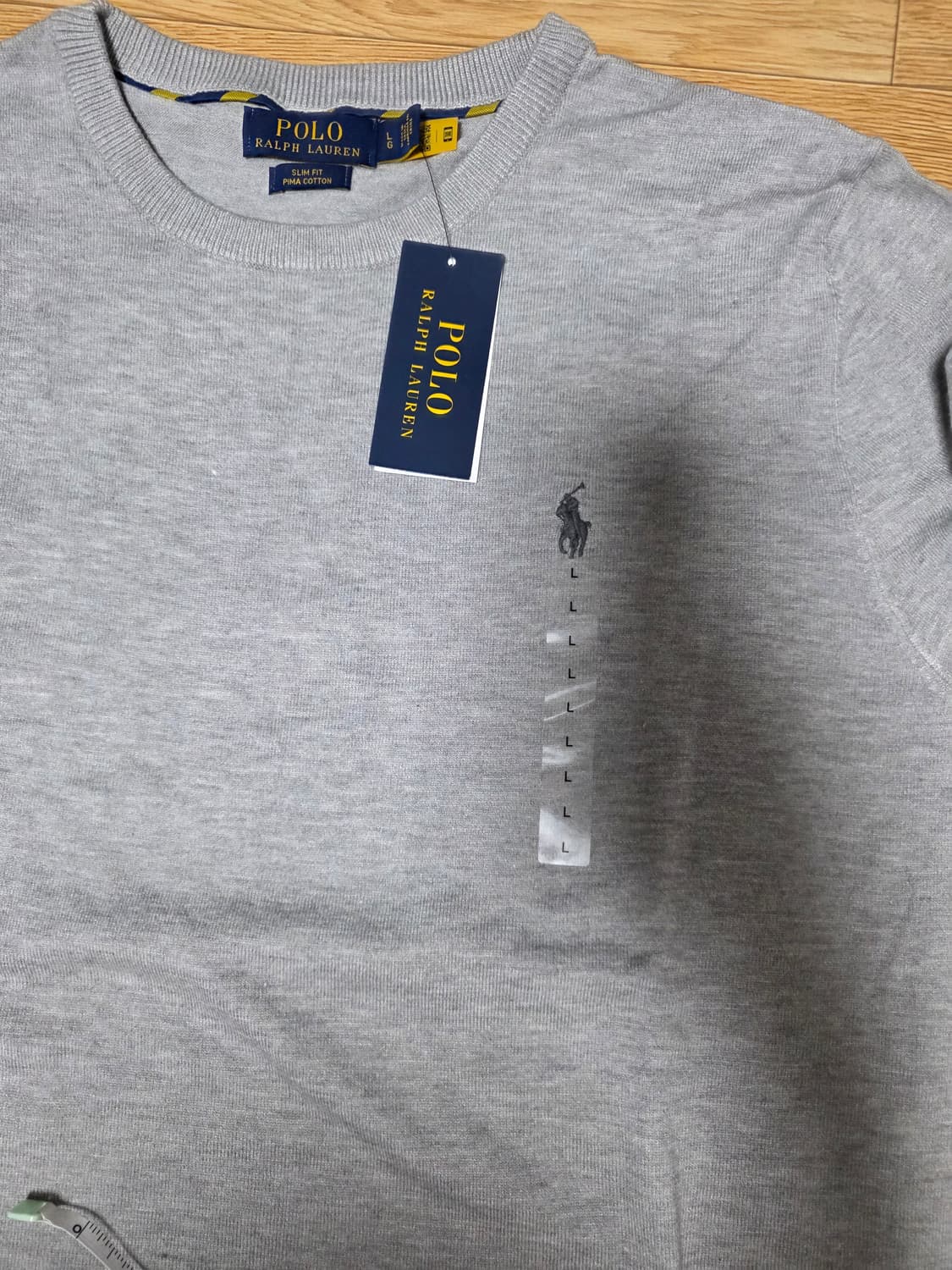 폴로 피마코튼 그레이 L 상품이미지2