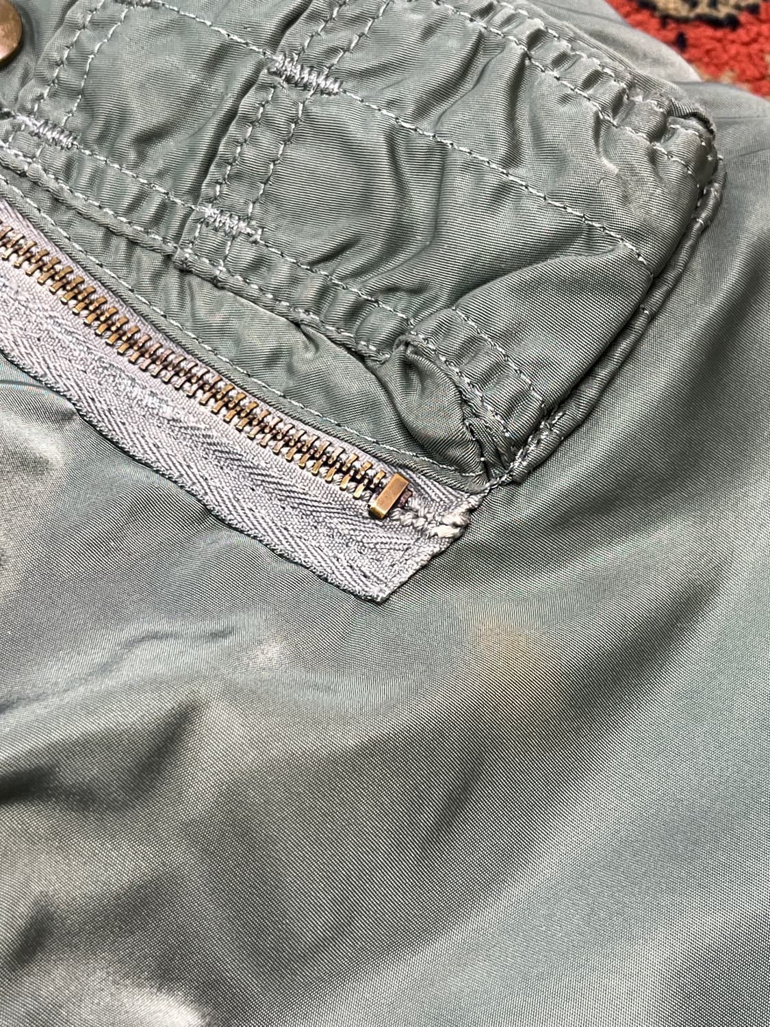 [M] 80s OG 오리지널 알파인더스트리 빈티지 MA-1 상품이미지4