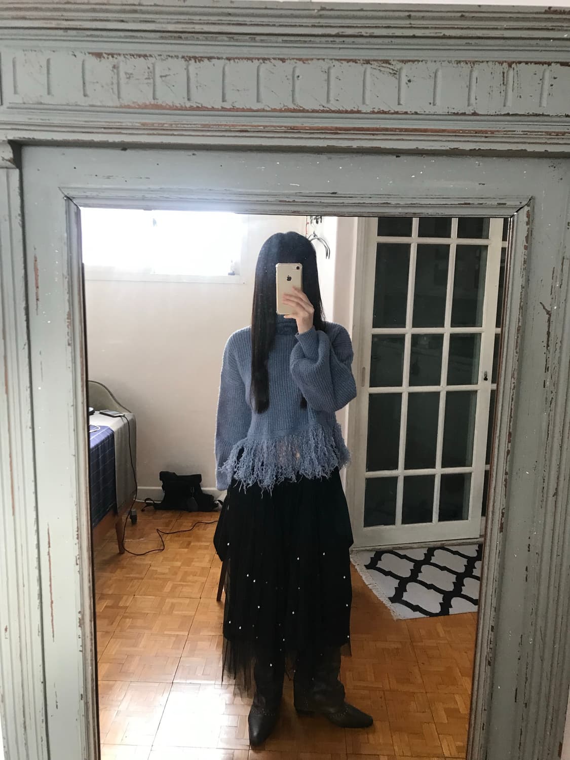 vintage pearl sha skirt 상품이미지2