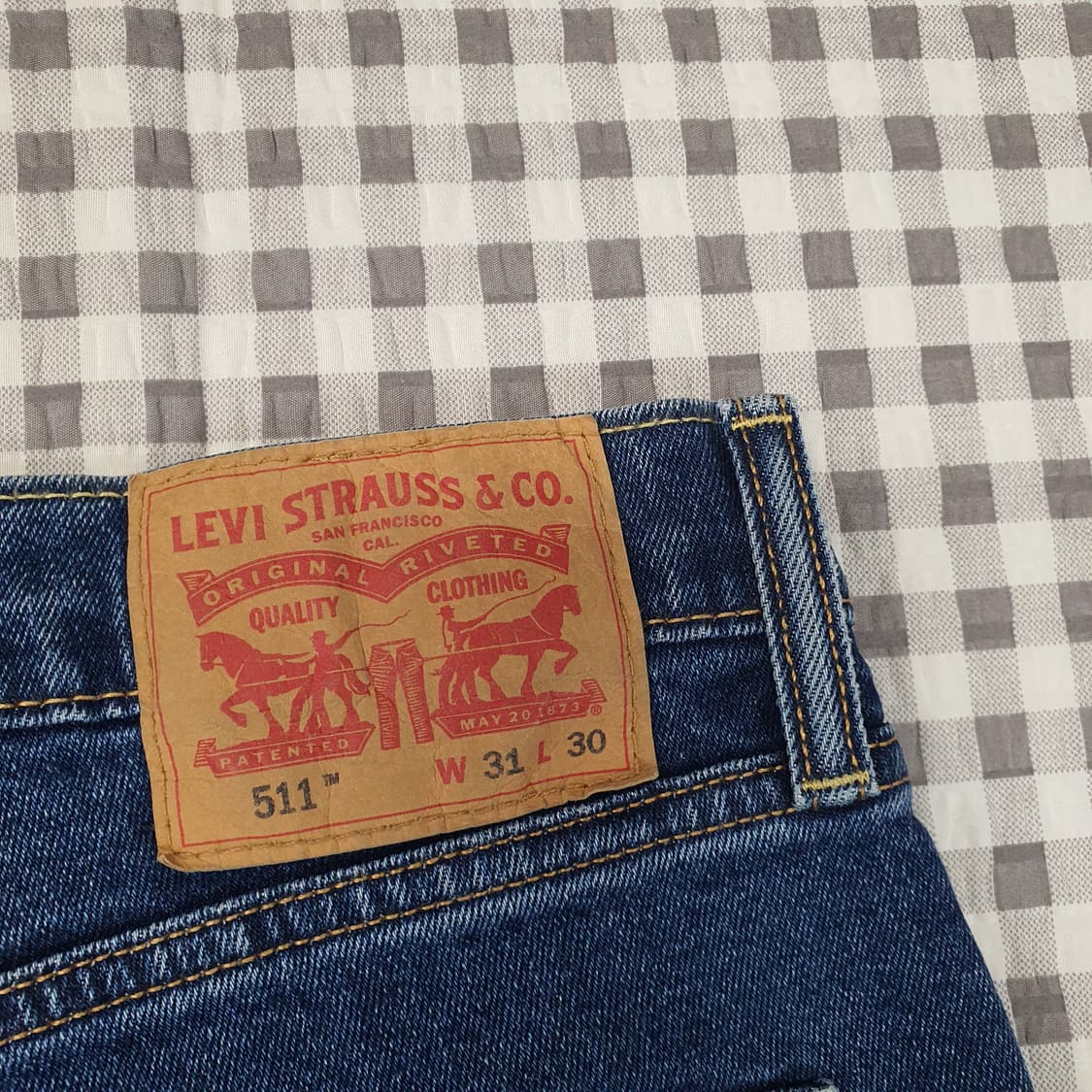 리바아스 511 스판 청바지 남자31 상품이미지6