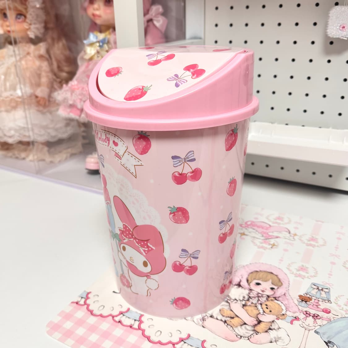 산리오 마이멜로디 휴지통 상품이미지2
