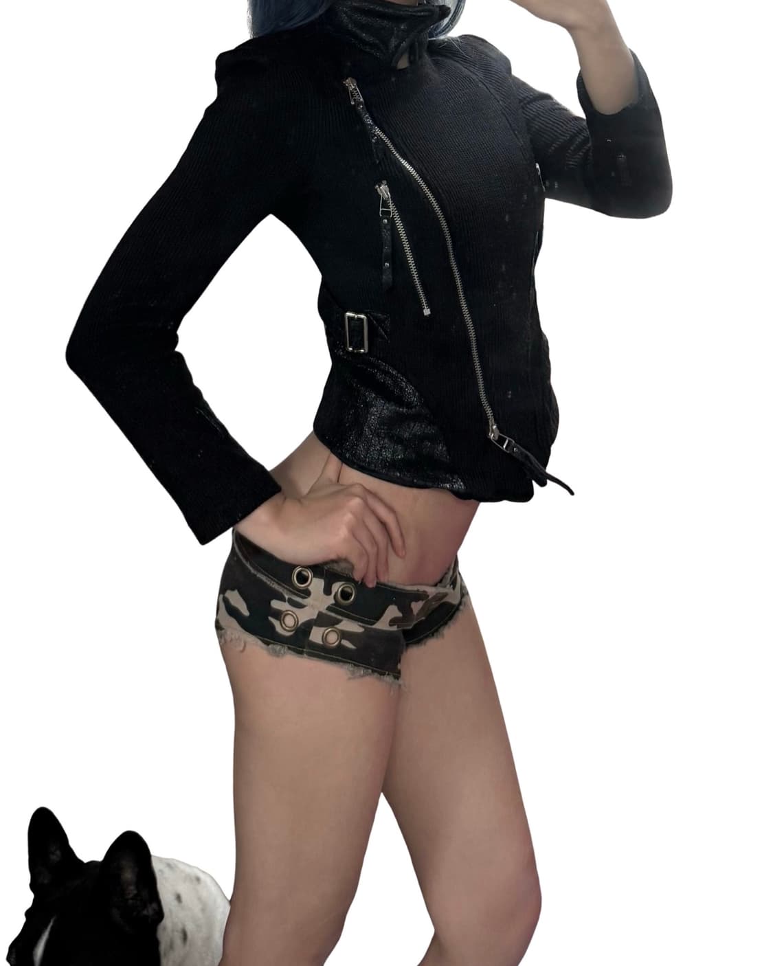 빈티지 락시크 니트 자켓 상품이미지9