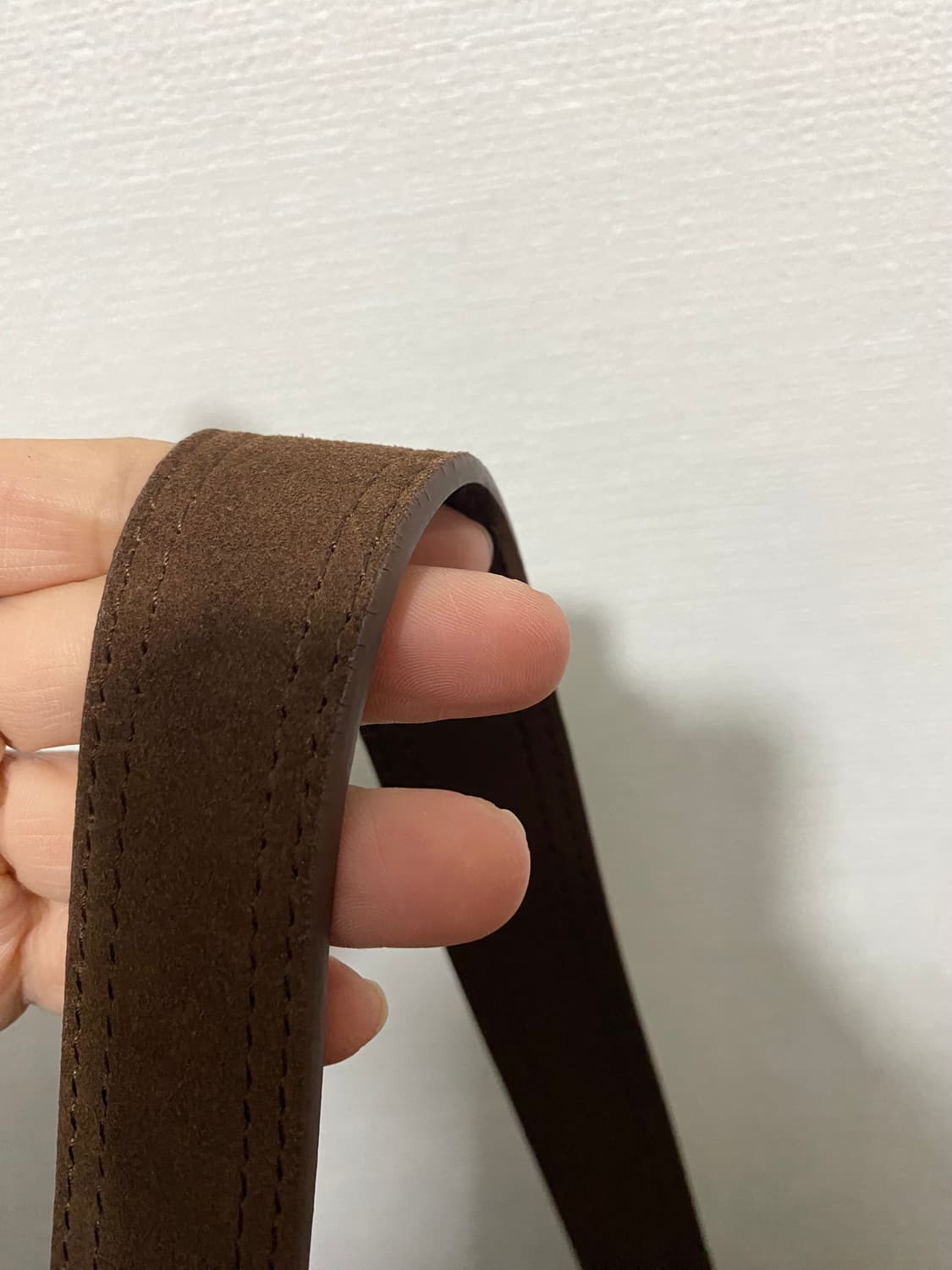 시야쥬 플로우백 소가죽 스웨이드 숄더백  상품이미지6