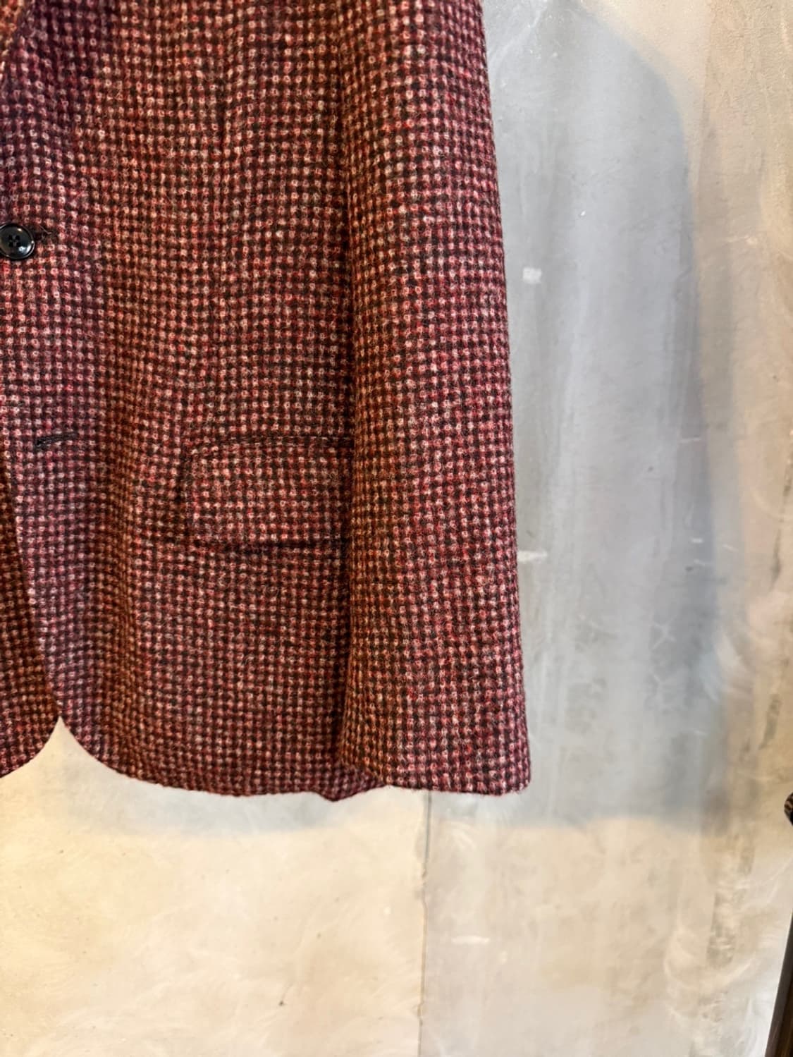 마시모 피옴보 플란넬 자켓 슬림100 상품이미지6