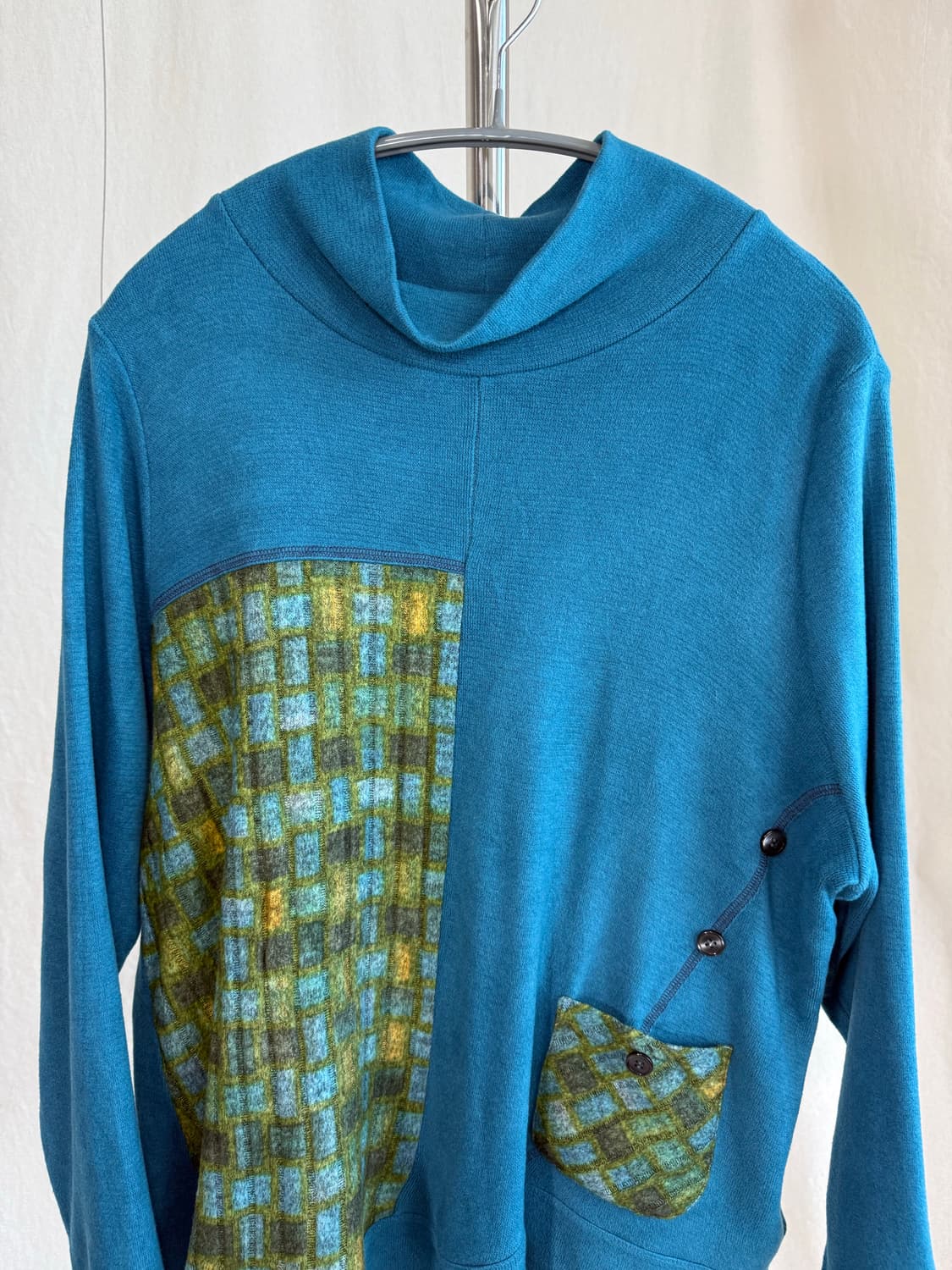 Vintage 패치워크 롱슬리브 티 상품이미지2