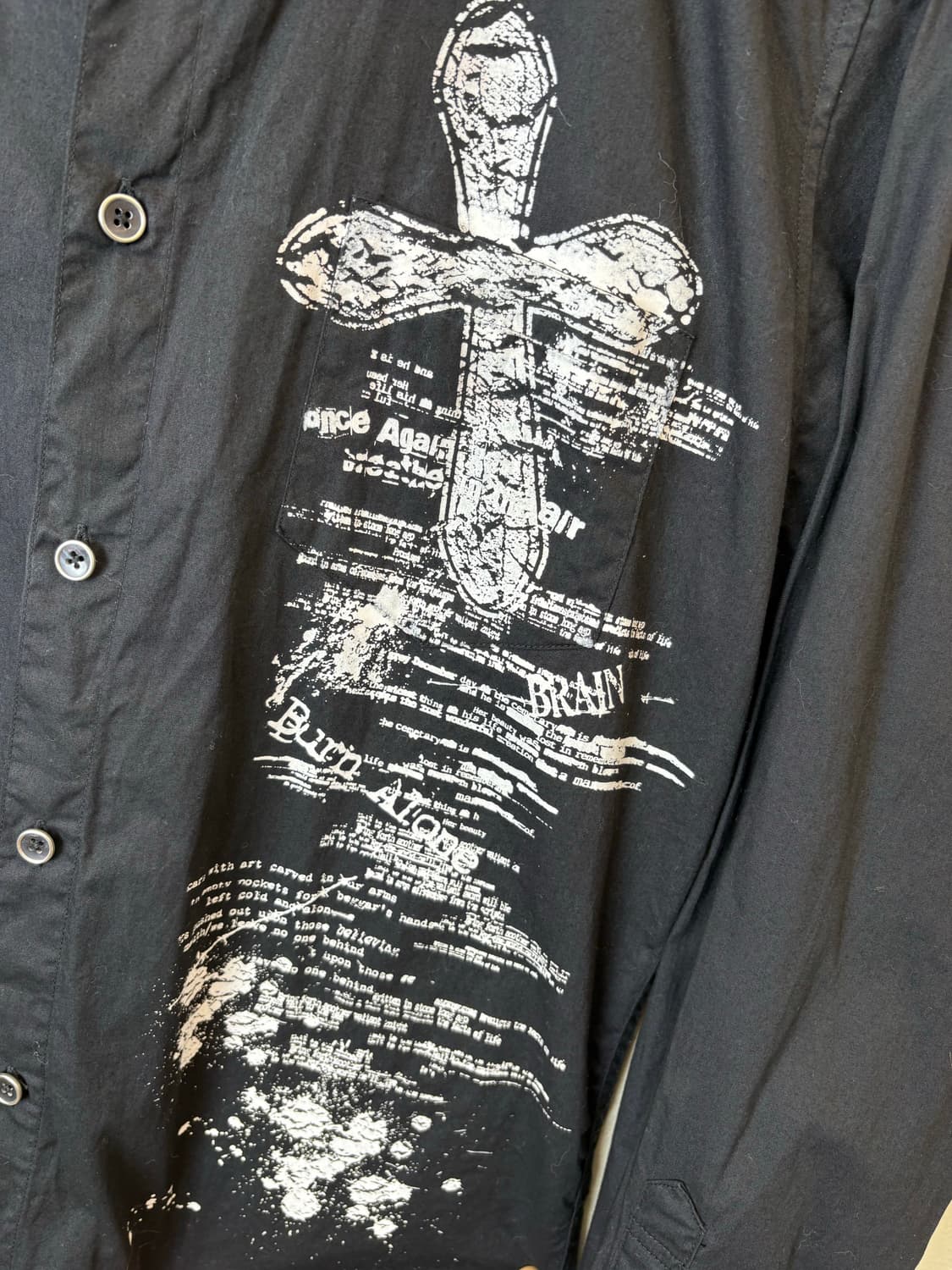 BATSU STUDIO JPN 빈티지 크로스헤드 셔츠 상품이미지5