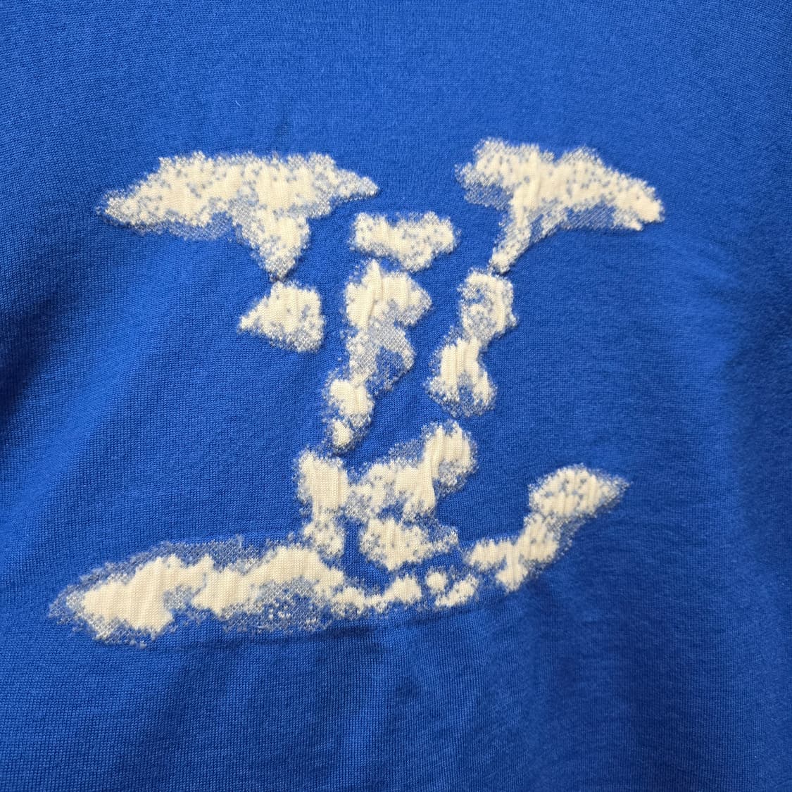 루이비통 클라우드 반팔 니트 xl사이즈 105 판매 상품이미지3