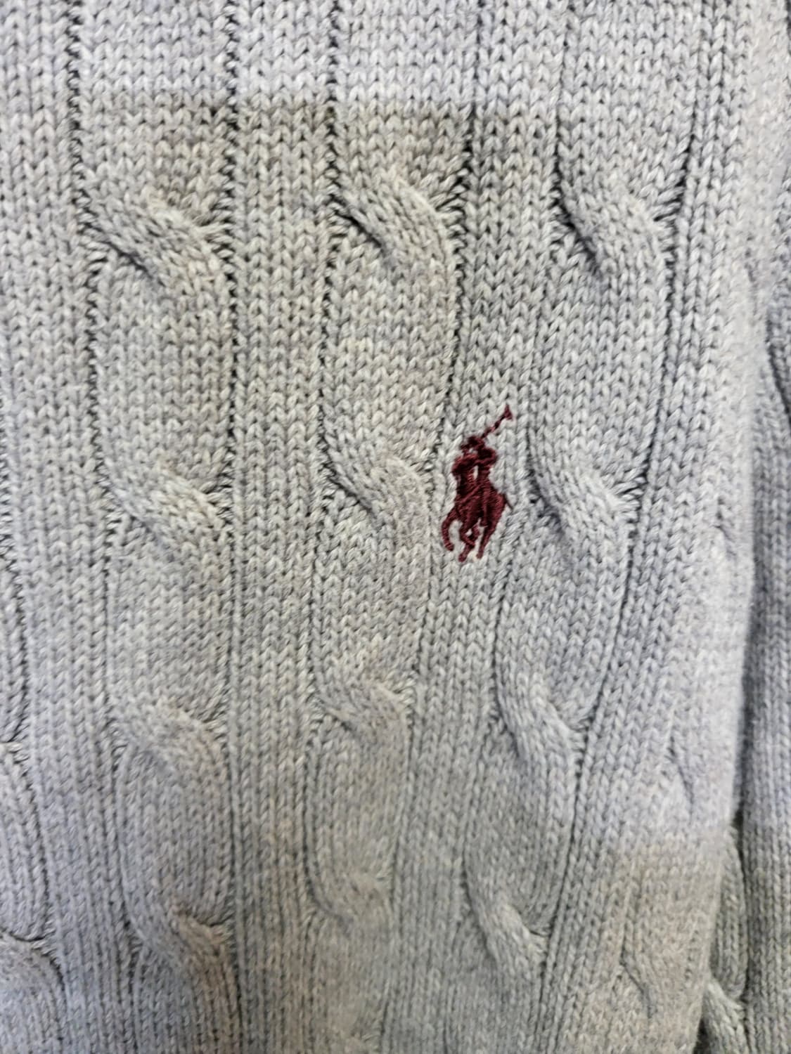 폴로 랄프로렌  그레이 니트 L 상품이미지2