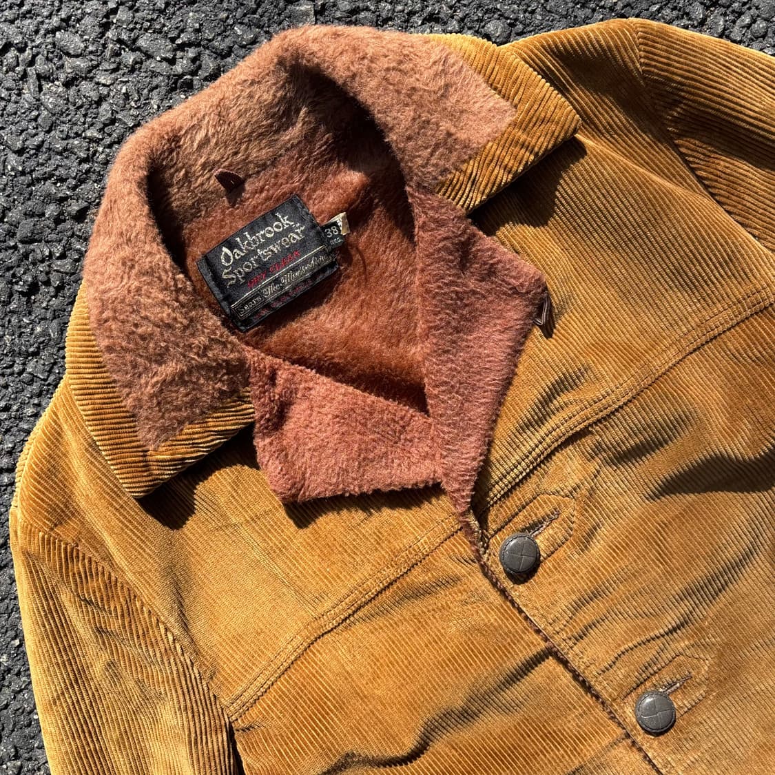 70년대 미국 시어스 오크브록 코듀로이 자켓 상품이미지4