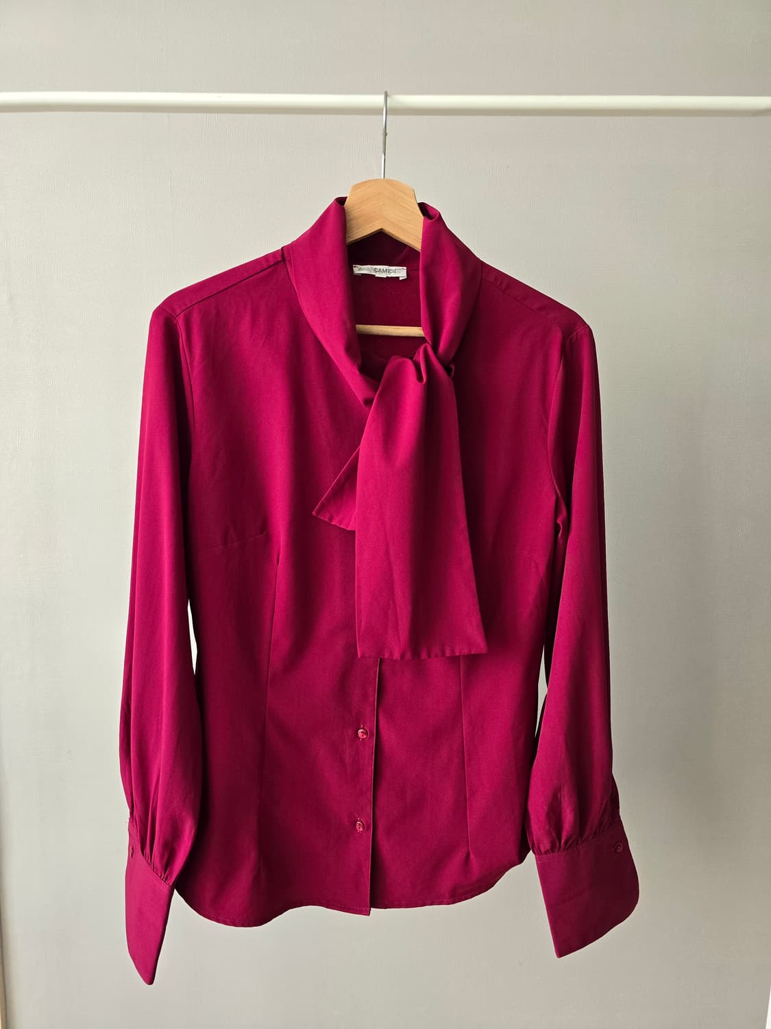 NARACAMICIE Tie-Neck Blouse Italy made 상품이미지1