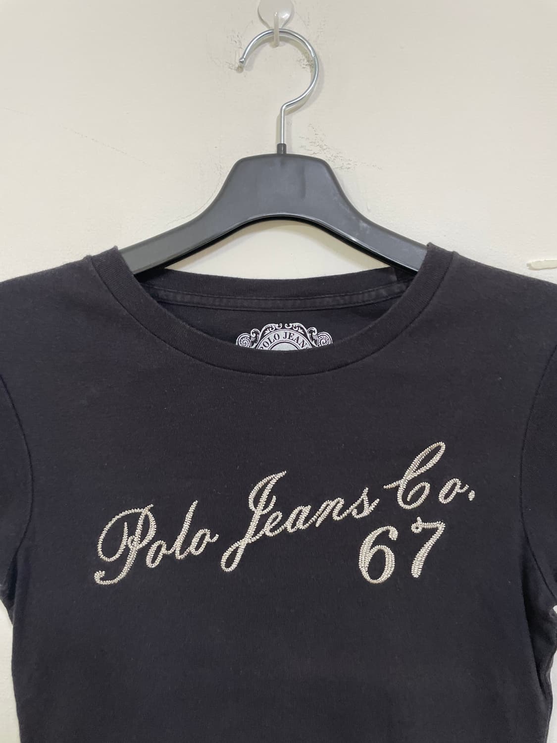 폴로랄프로렌 반팔 티셔츠 블랙 상품이미지3