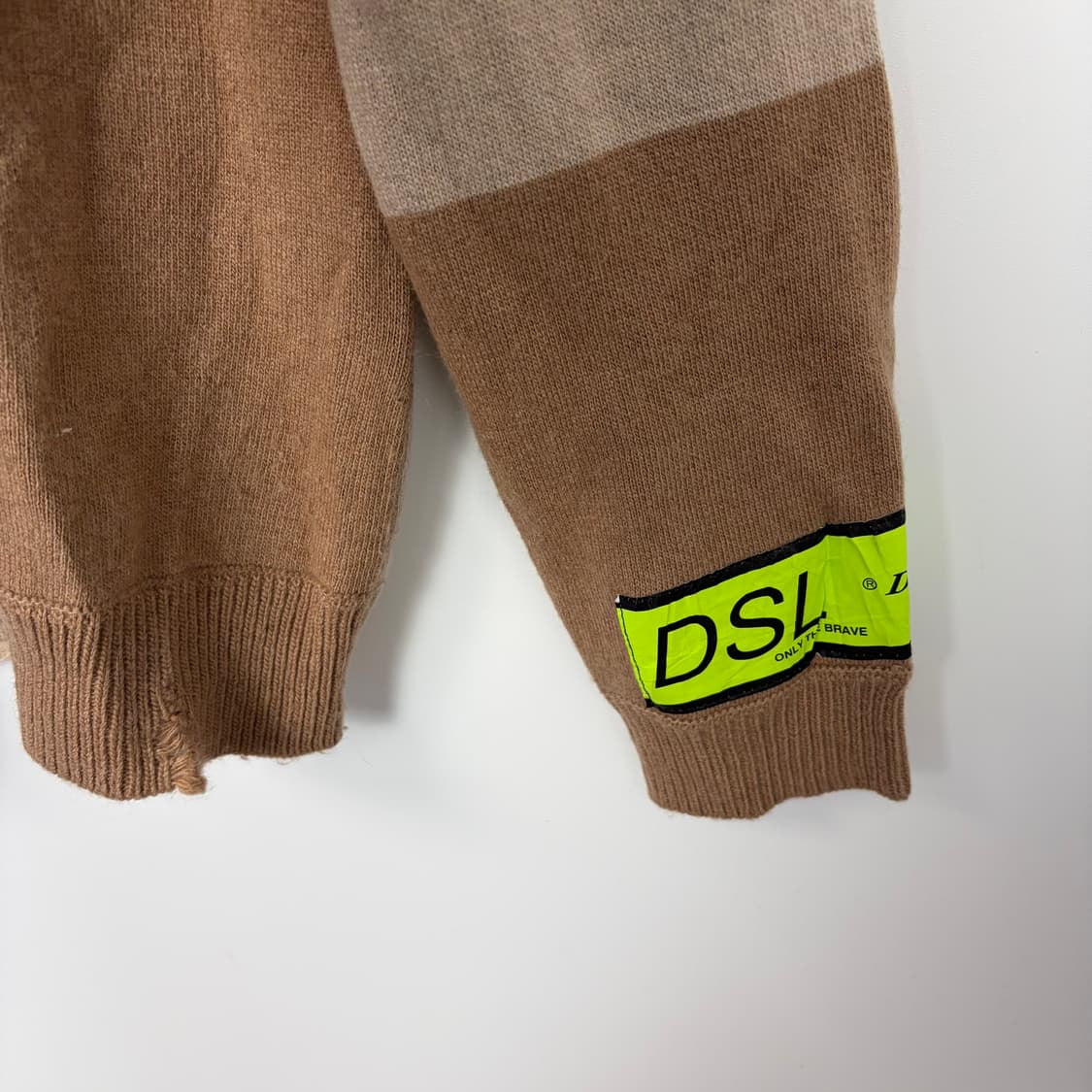 디젤 후드 패턴 니트 티셔츠 상품이미지7