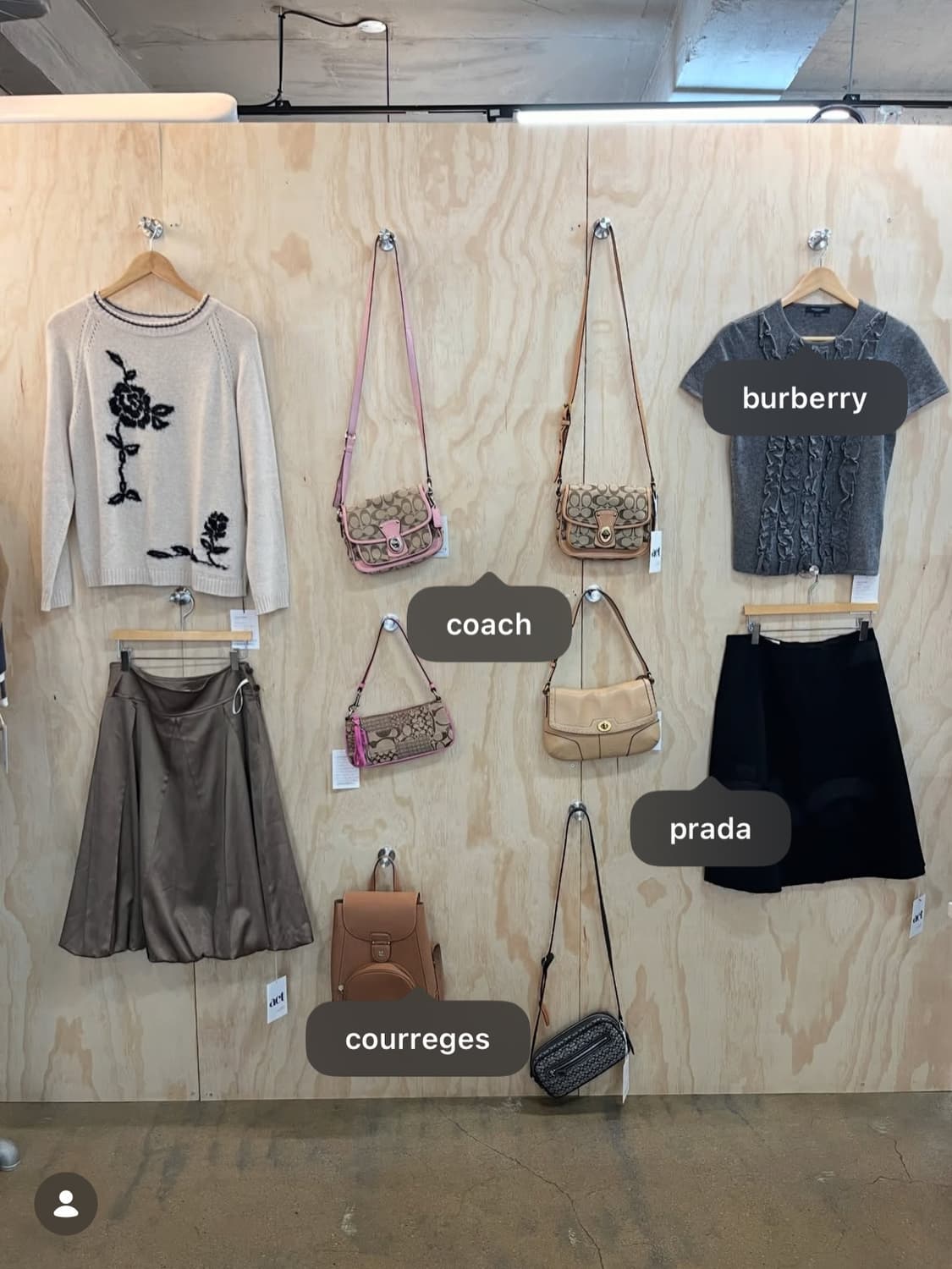 Mou 이탈리안 로즈 스웨터 오트밀 상품이미지3