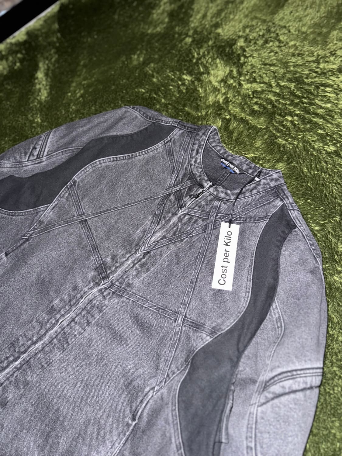 [XL] 코스트퍼킬로 V3 숄더 패디드 데님 모터사이클 자켓 상품이미지2