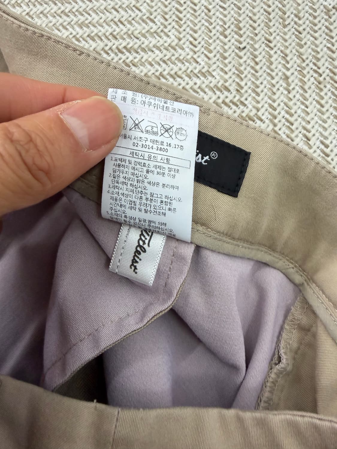 정품) 타이틀리스트 24ss 여성 카고 골프 팬츠 67(26)  상품이미지7