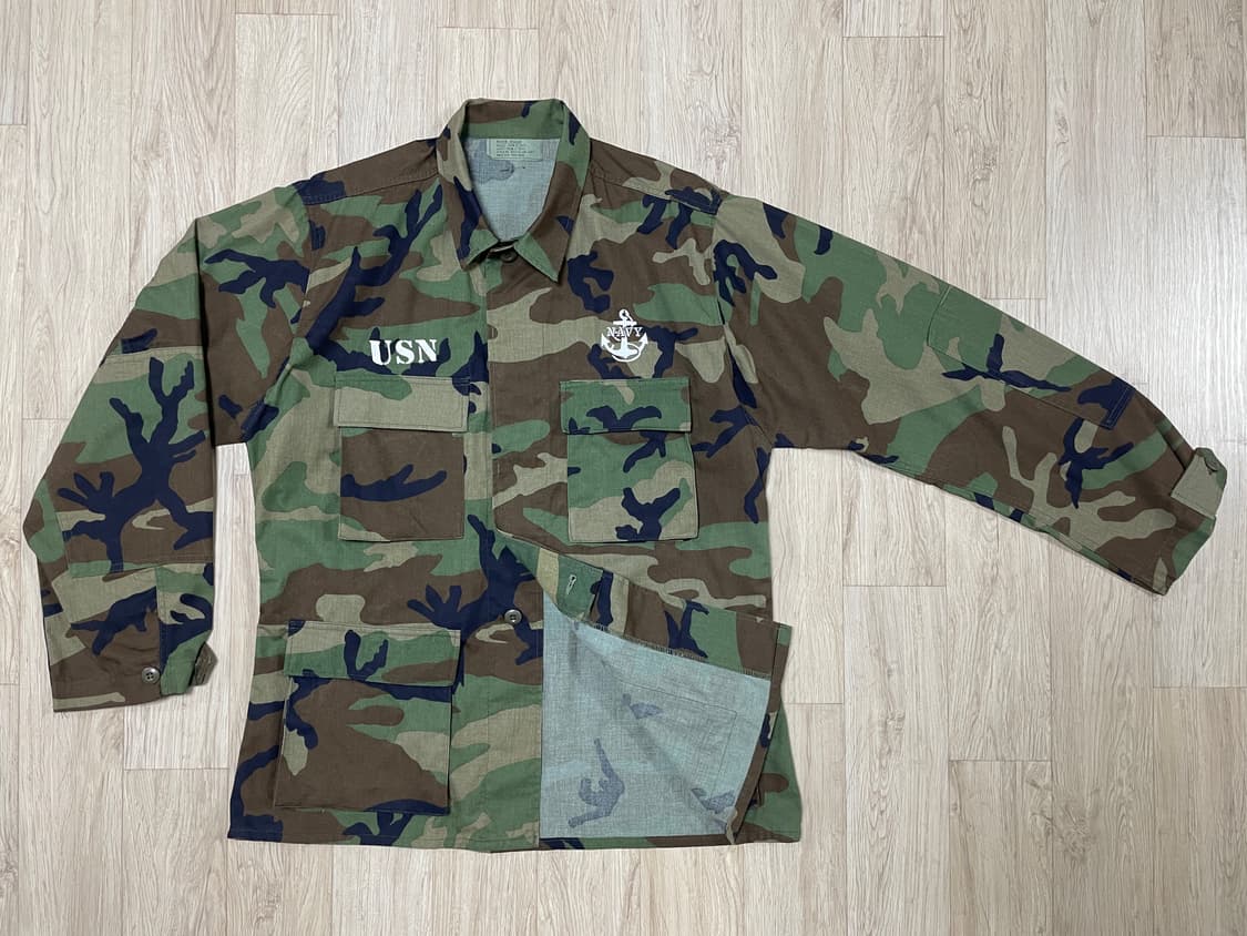 100~105) 80s 미군 앵커자수 우드랜드 BDU(민트급)RRL&폴로 상품이미지3