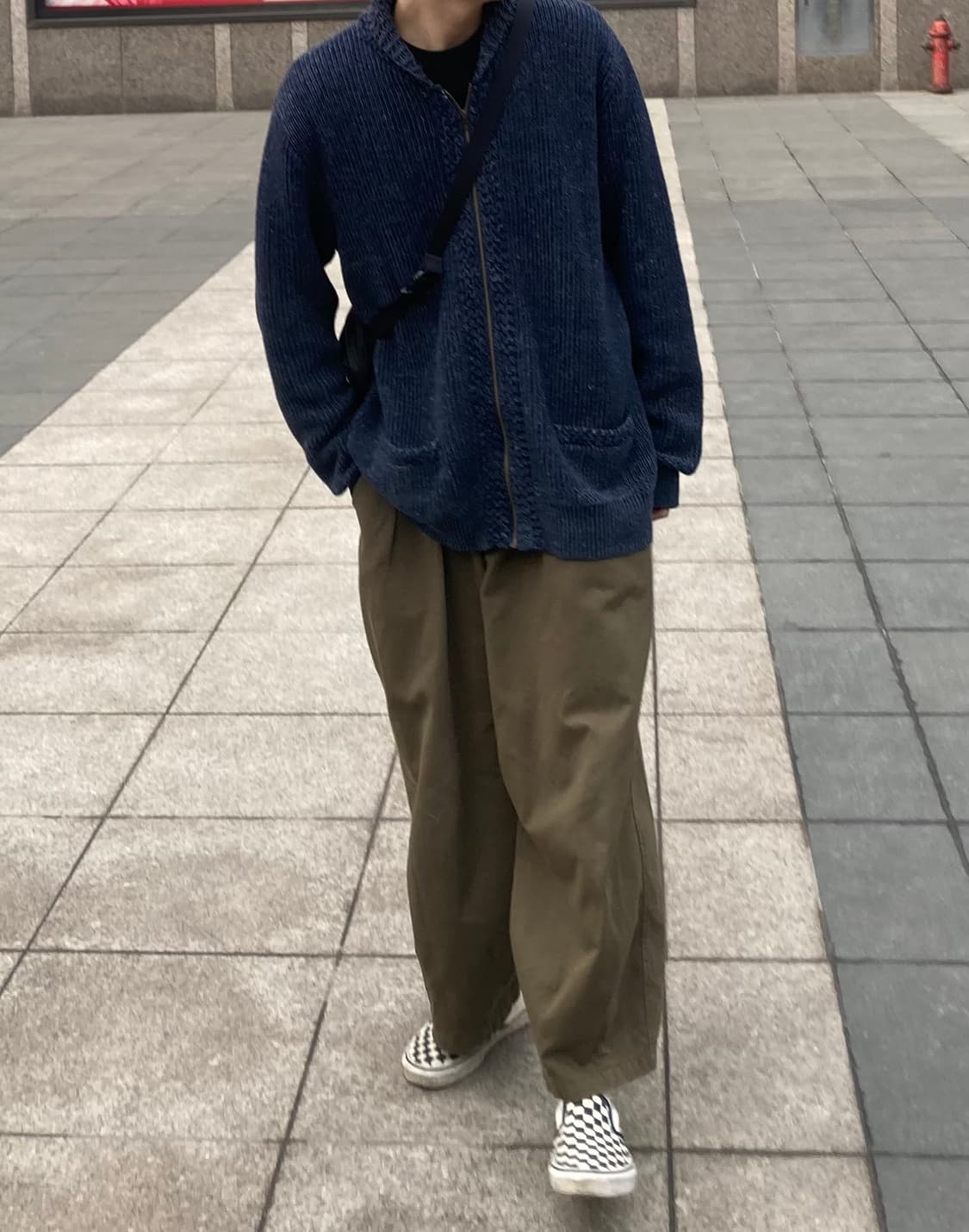 폴로 데님앤서플라이 숄 카라 집업 xxl 상품이미지4