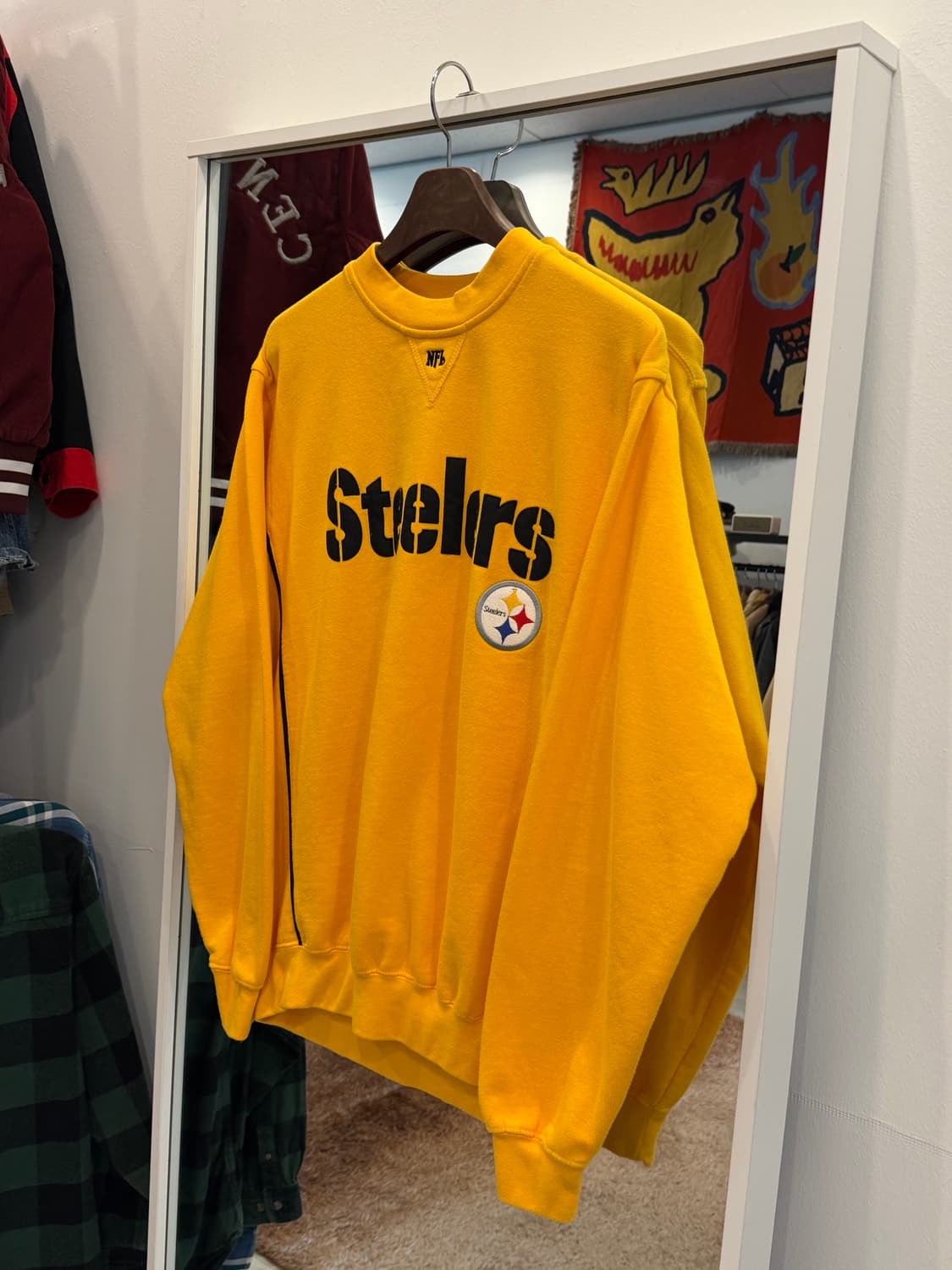 00s NFL 엔에프엘 피츠버그 스틸러스 스웻 셔츠 상품이미지1