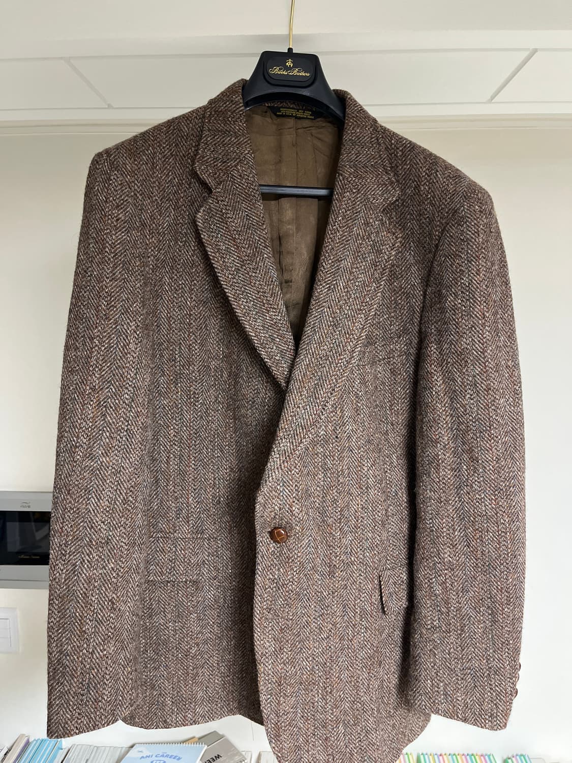 빈티지 트위드 블레이저 해리슨트위드 XL 상품이미지1