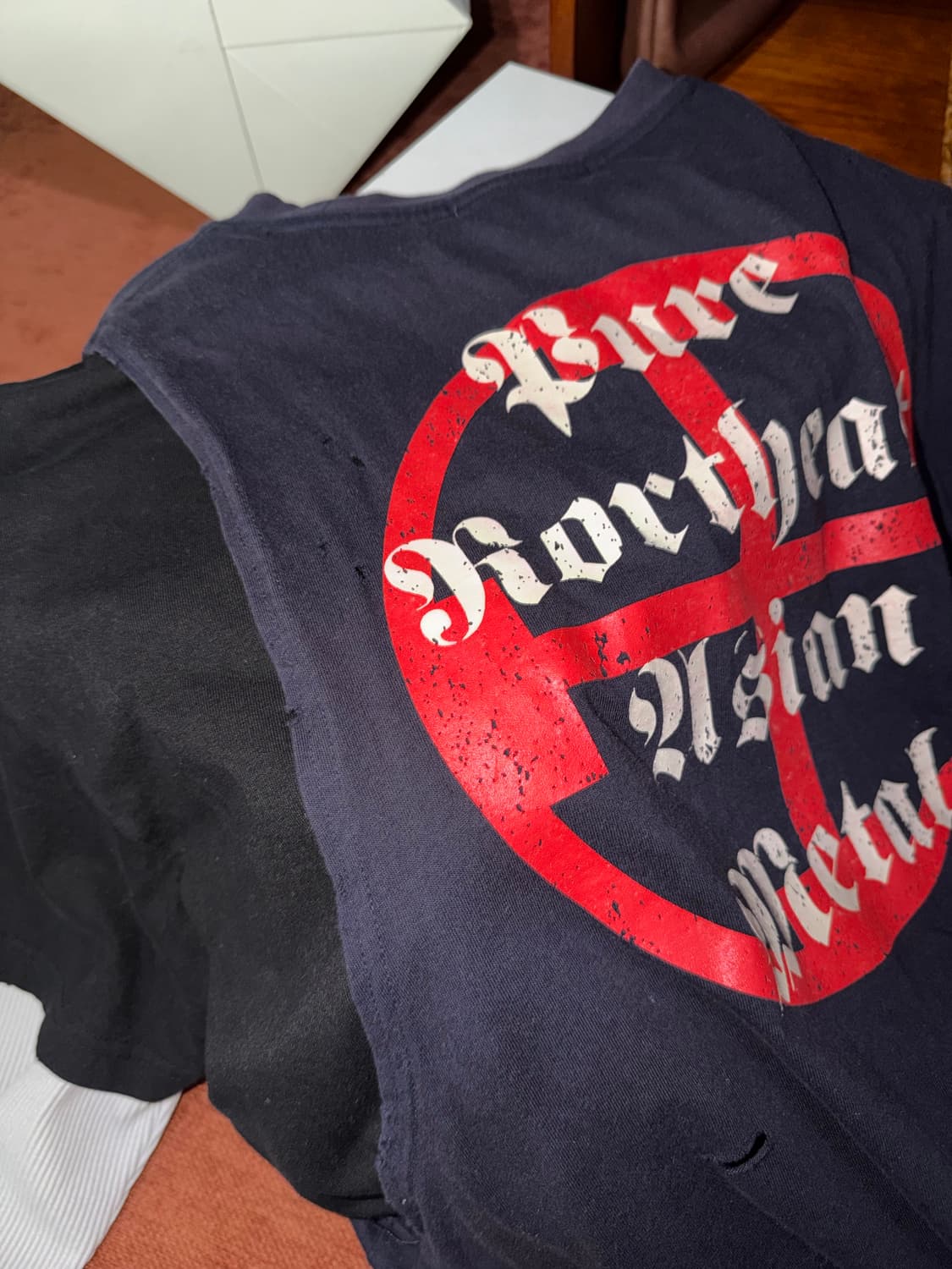 프로젝트 지알 G/R x 엠에프엠 레이어드 롱슬리브 네이비 상품이미지4