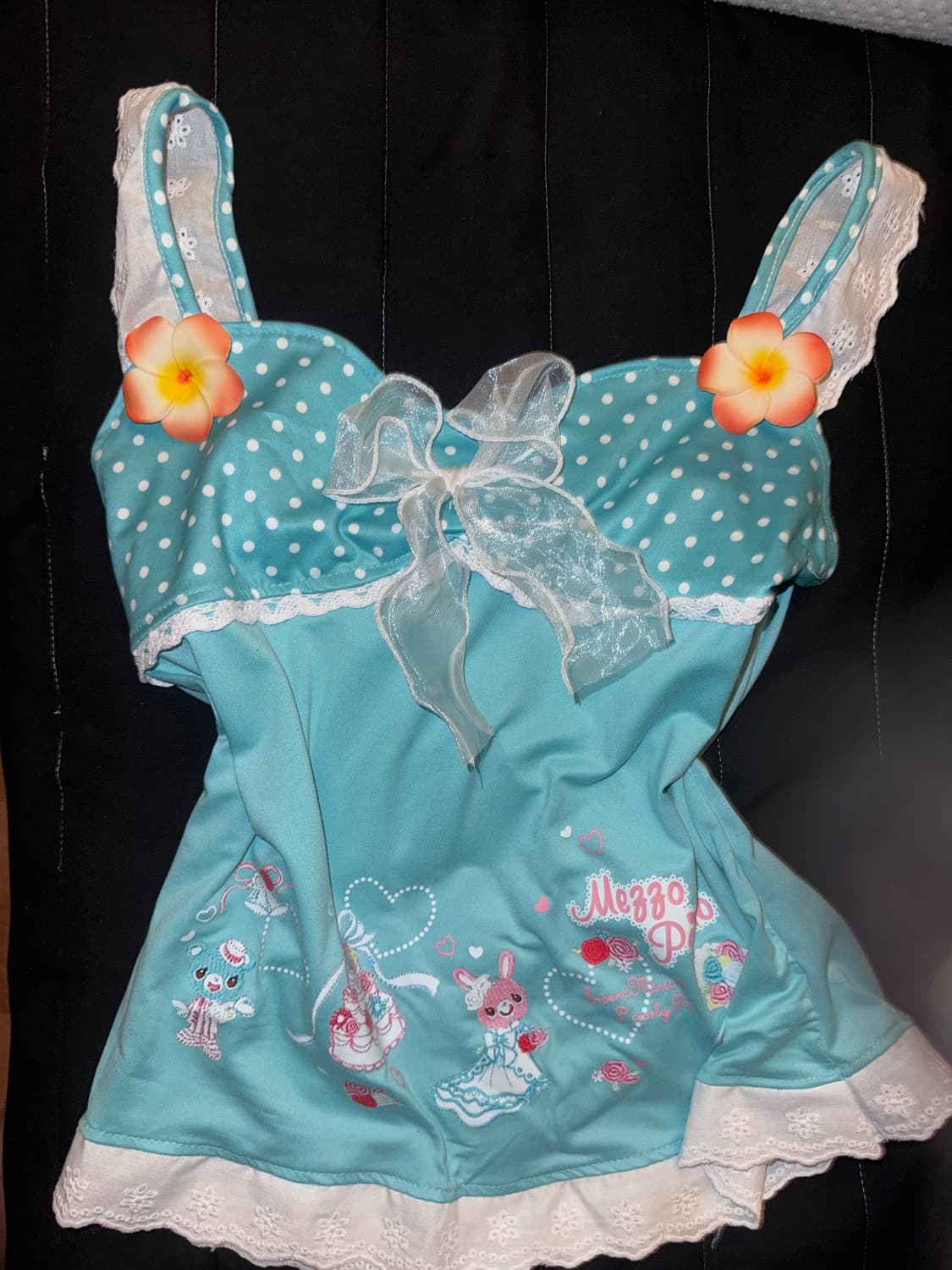 갸루빈티지 하라주쿠 민트 나시 상품이미지1