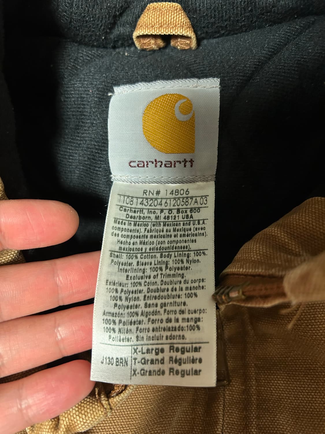 칼하트 액티브 자켓 판매! 상품이미지3