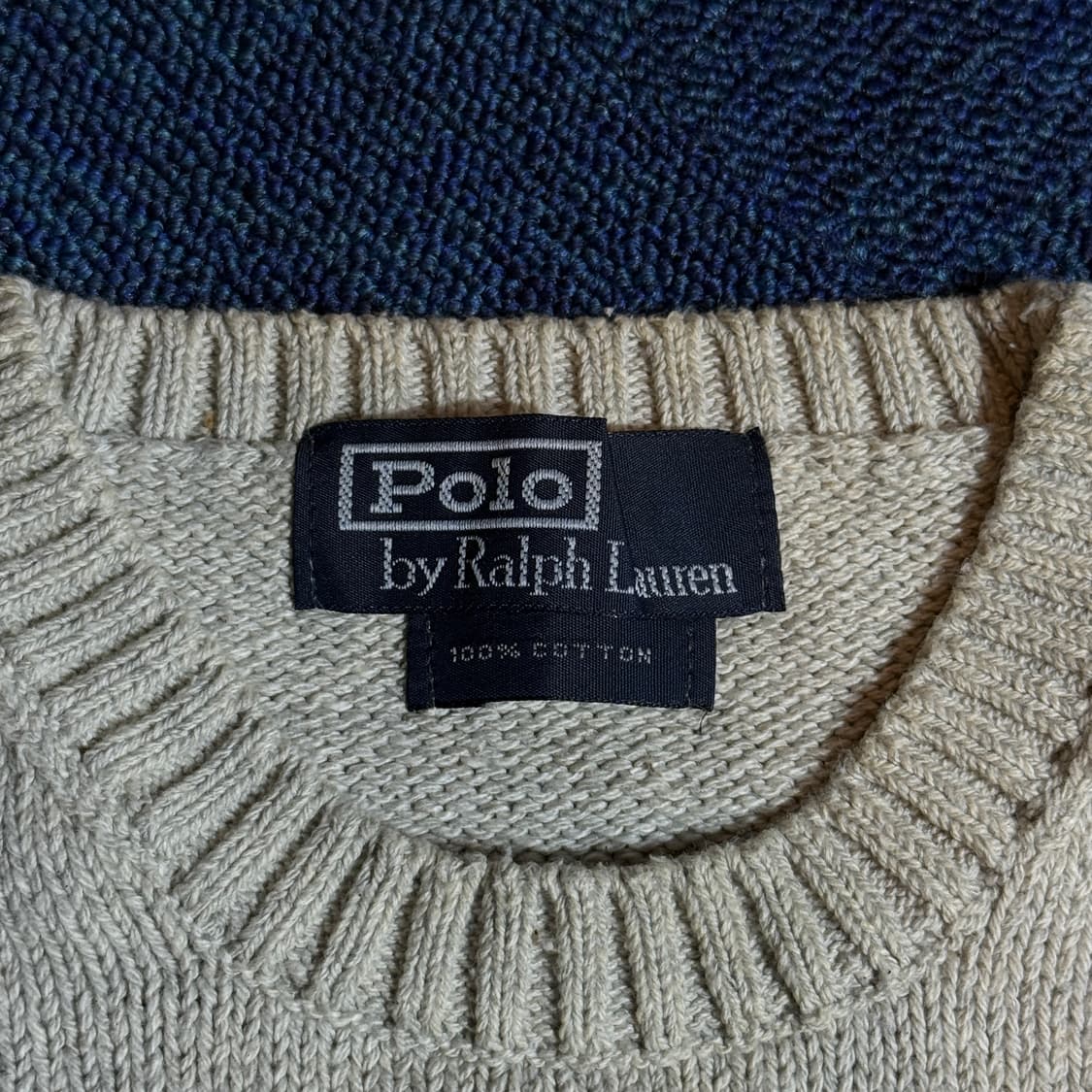 폴로 랄프로렌 베이지 니트 상품이미지4