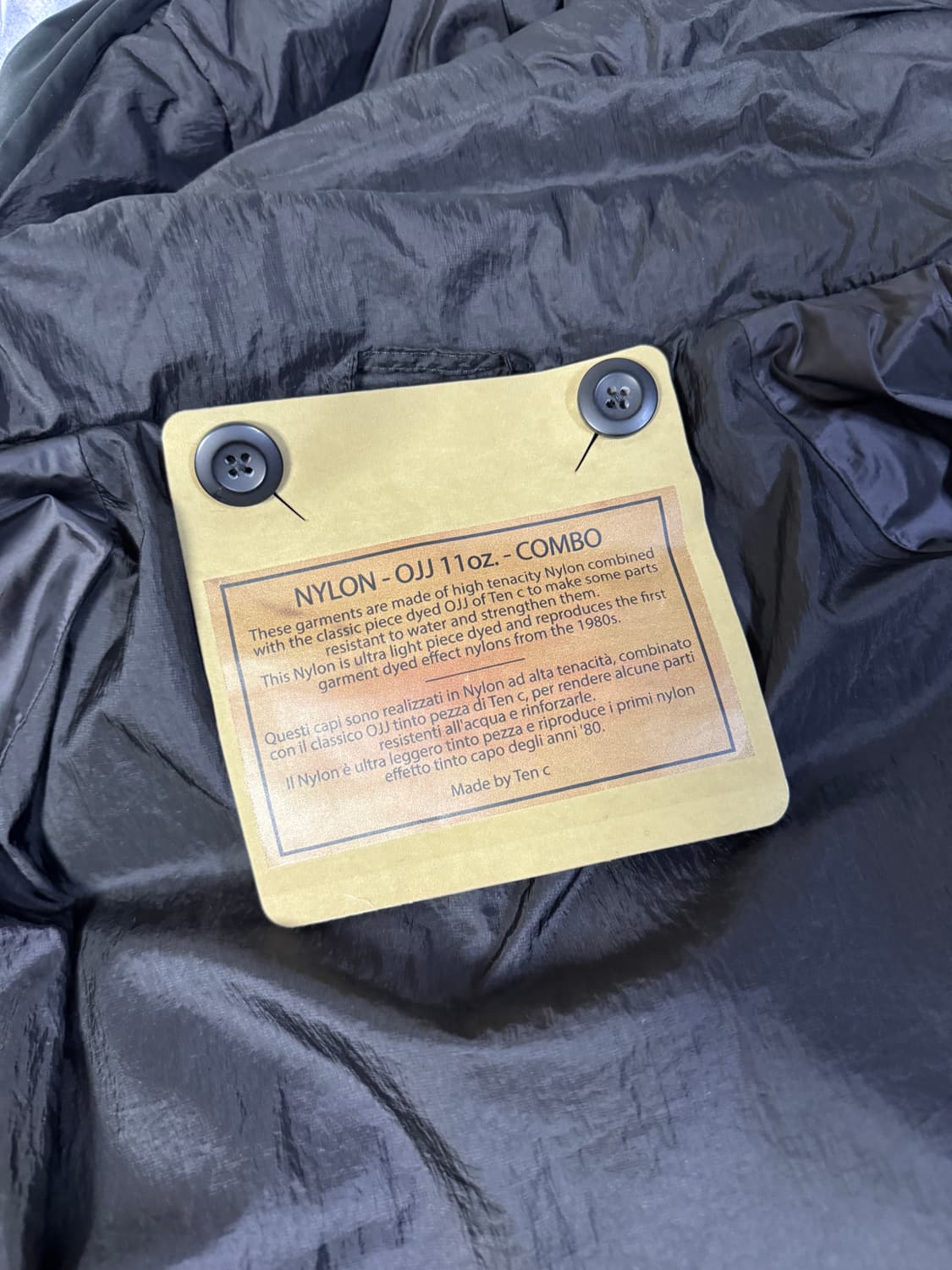 텐씨 탱커 콤보 다운 자켓 | TenC 패딩, 텐씨 패딩 상품이미지5